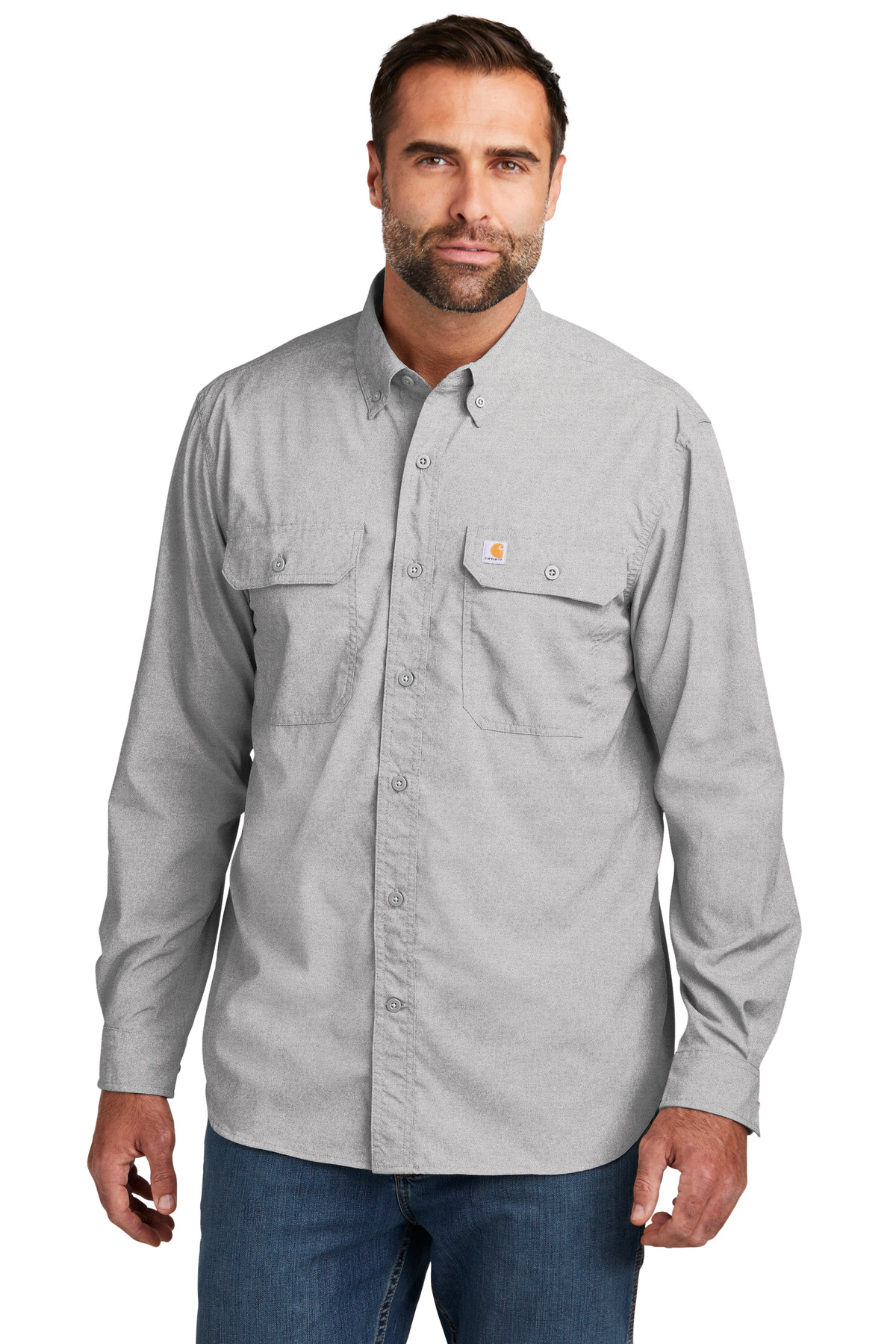 Carhartt Force Solid Long Sleeve Shirt-Carhartt