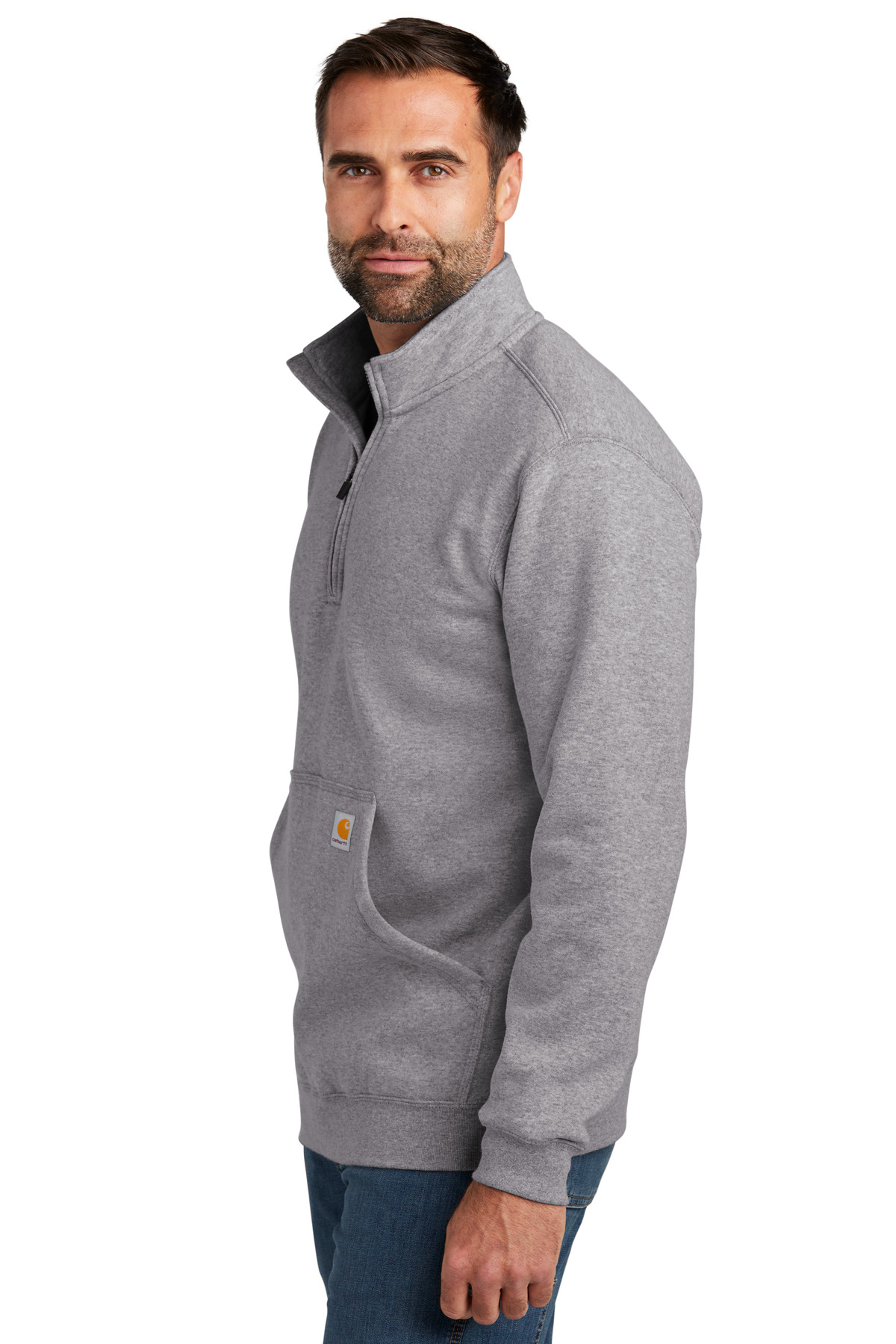Carhartt Midweight 1/4-Zip Mock Neck Sweatshirt CT105294