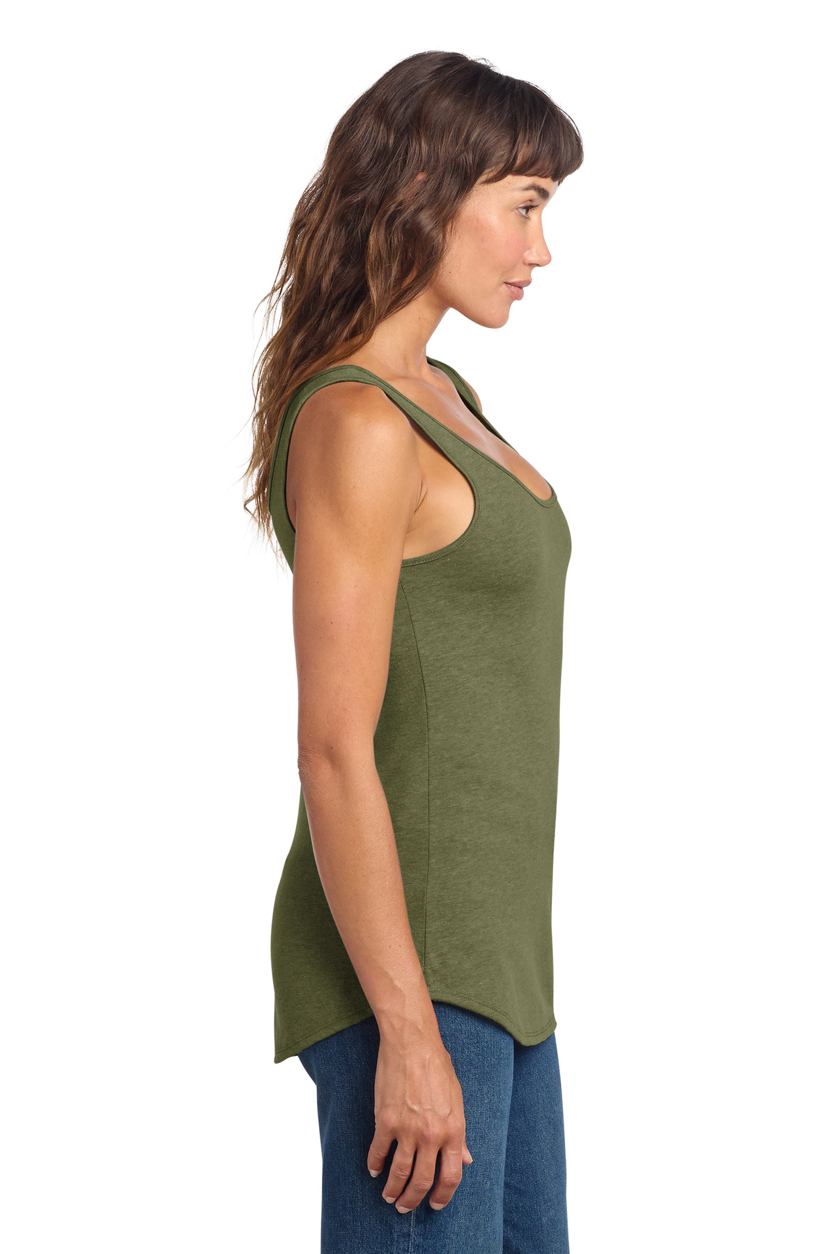 District Women's Perfect Tri Relaxed Tank DT151