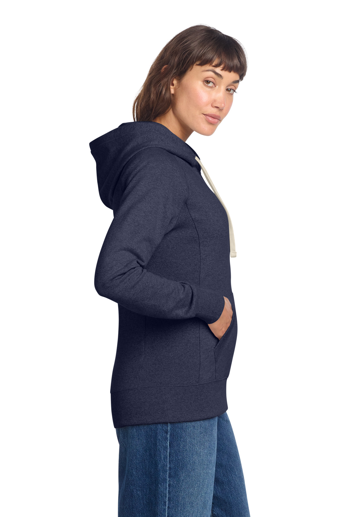 District Women's Re-Fleece Hoodie DT8101