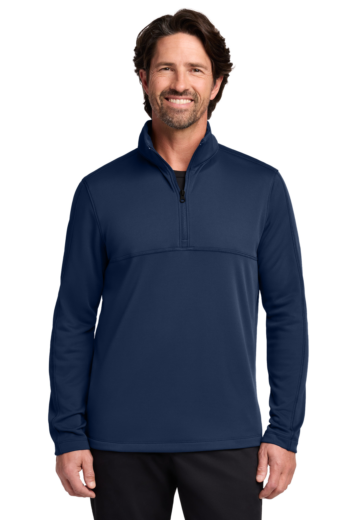 Port Authority ® Smooth Fleece 1/4-Zip F804 - Image 3