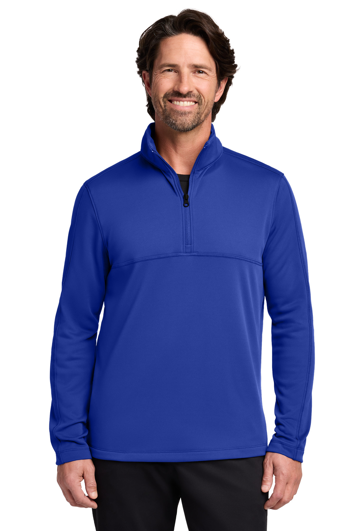 Port Authority ® Smooth Fleece 1/4-Zip F804 - Image 4