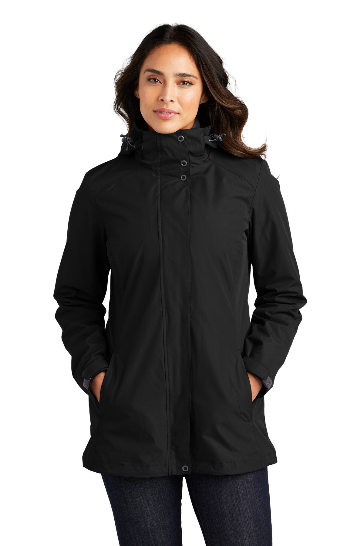 Port Authority Ladies All-Weather 3-in-1 Jacket-Port Authority