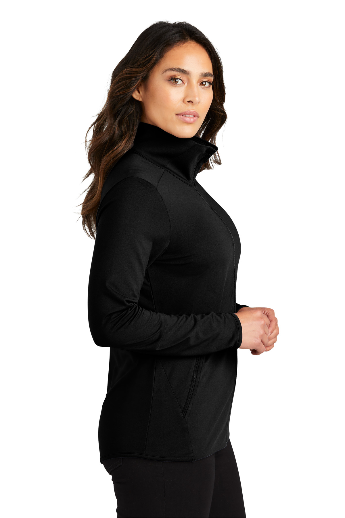 Port Authority Women's Accord Stretch Fleece Full-Zip LK595