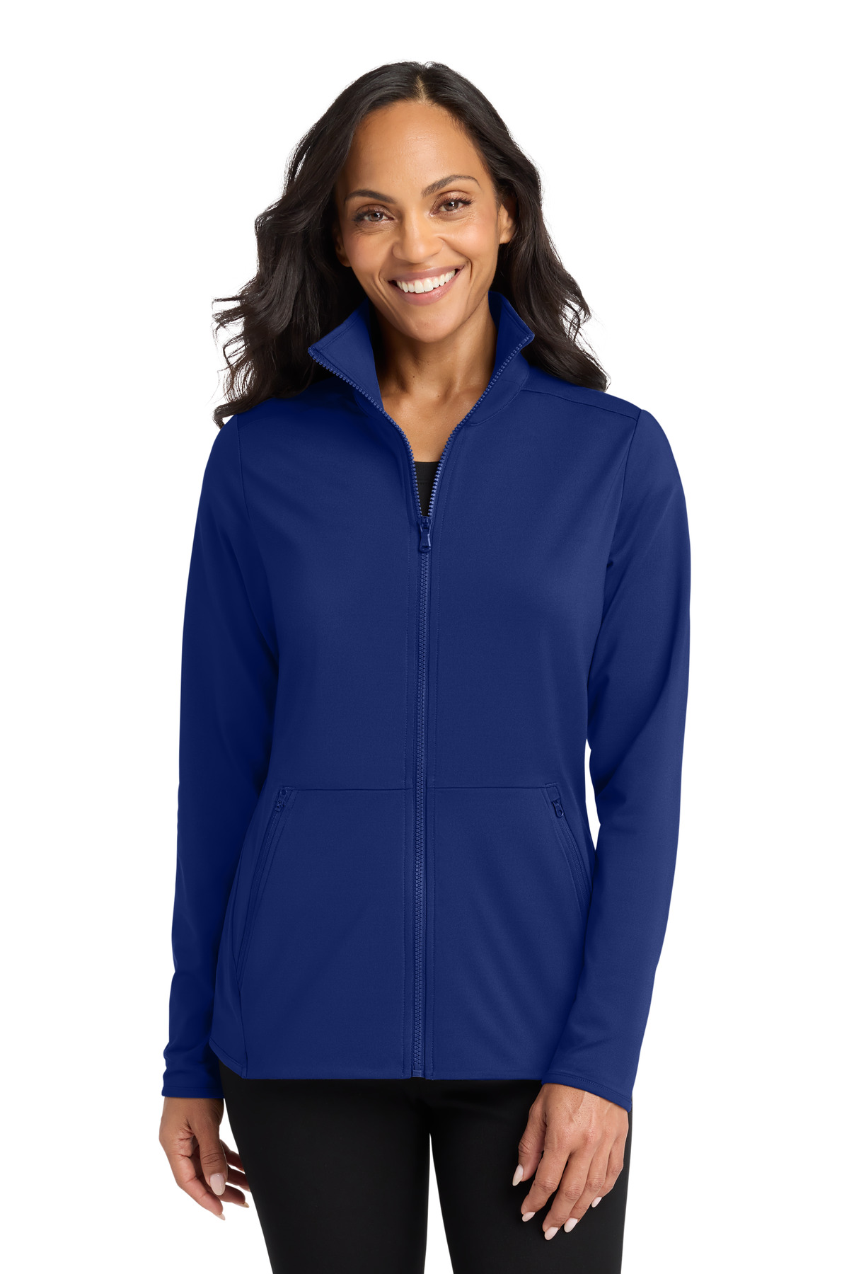 Port Authority ® Women's Accord Stretch Fleece Full-Zip LK595 - Image 5