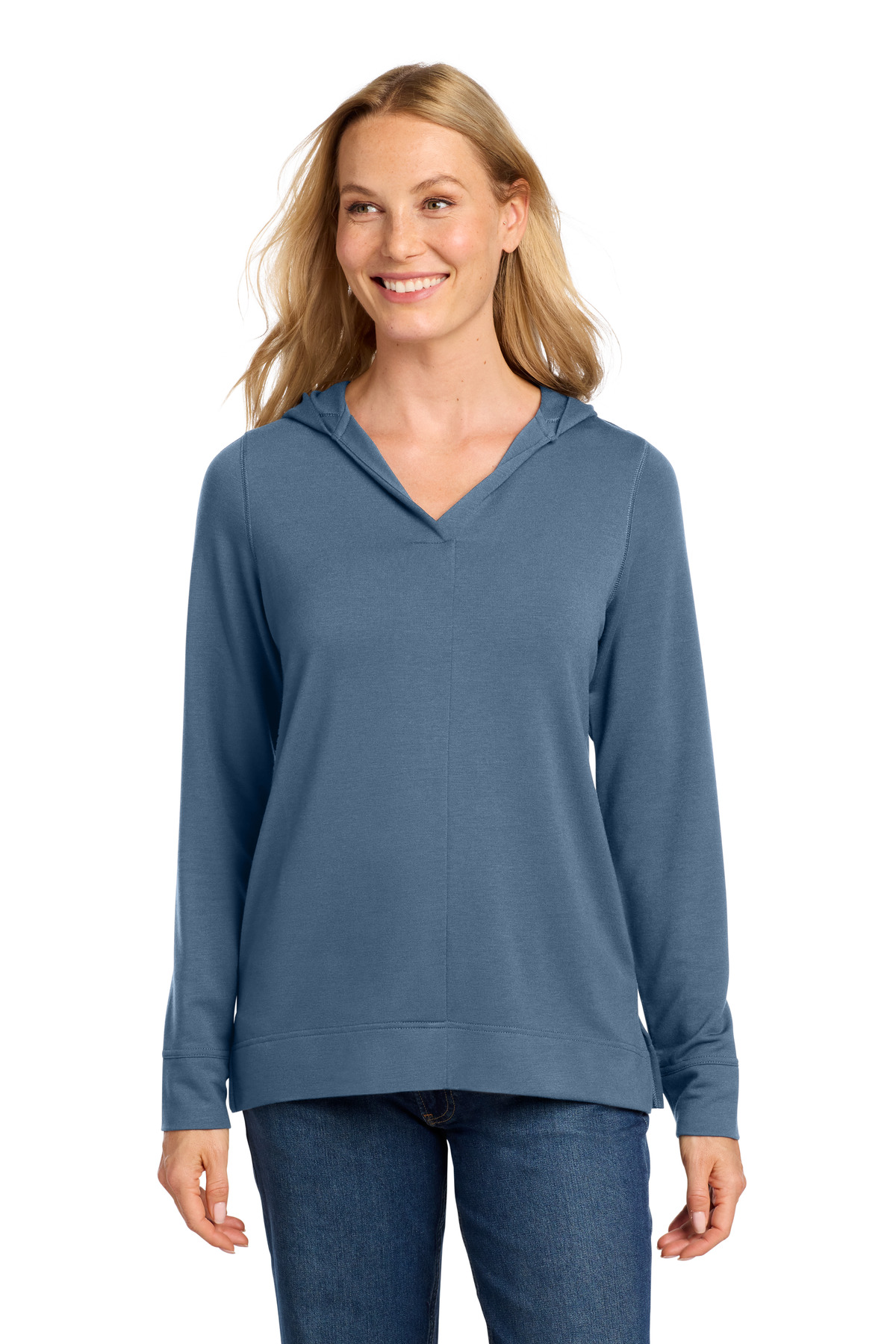 Port Authority ® Women's Microterry Pullover Hoodie LK826