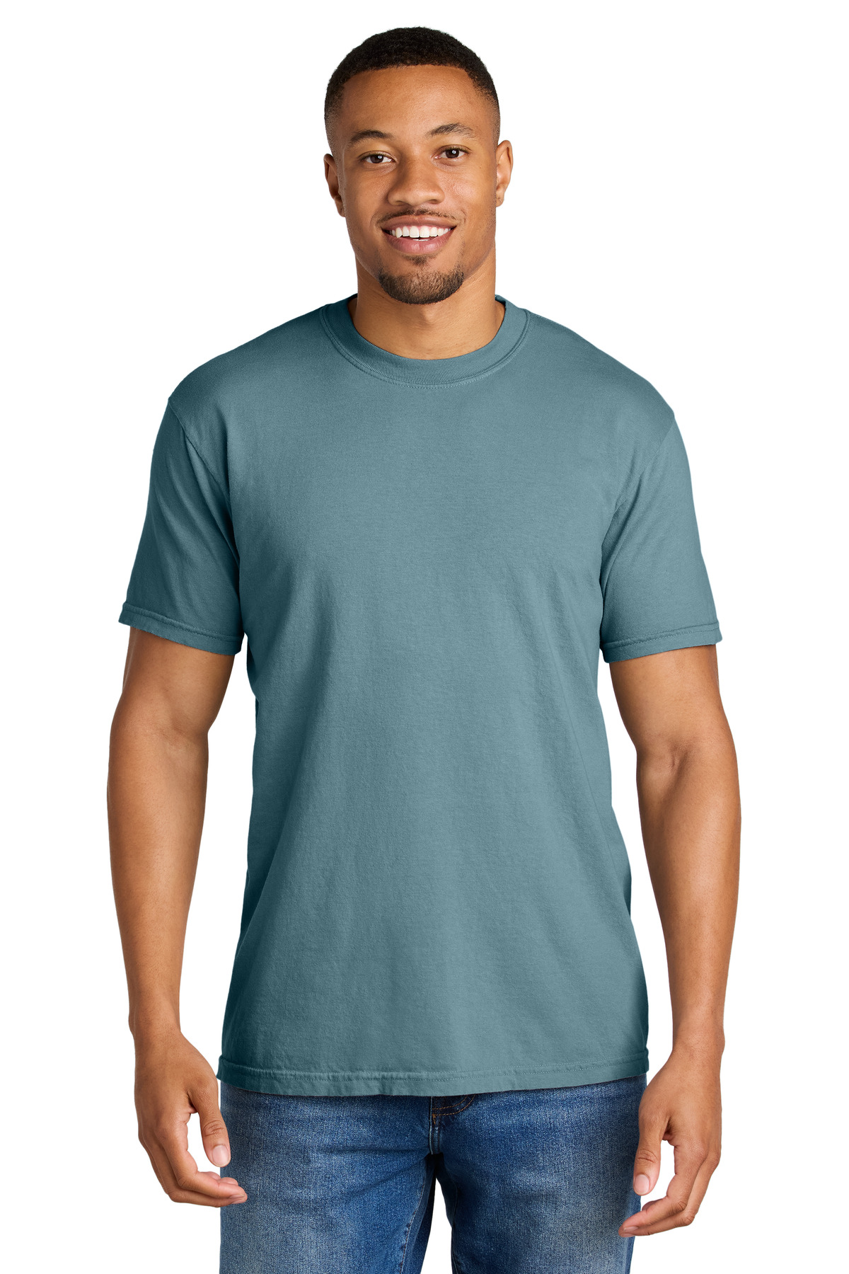 COMFORT COLORS ® Heavyweight Ring Spun Tee. 1717 - Ice Blue