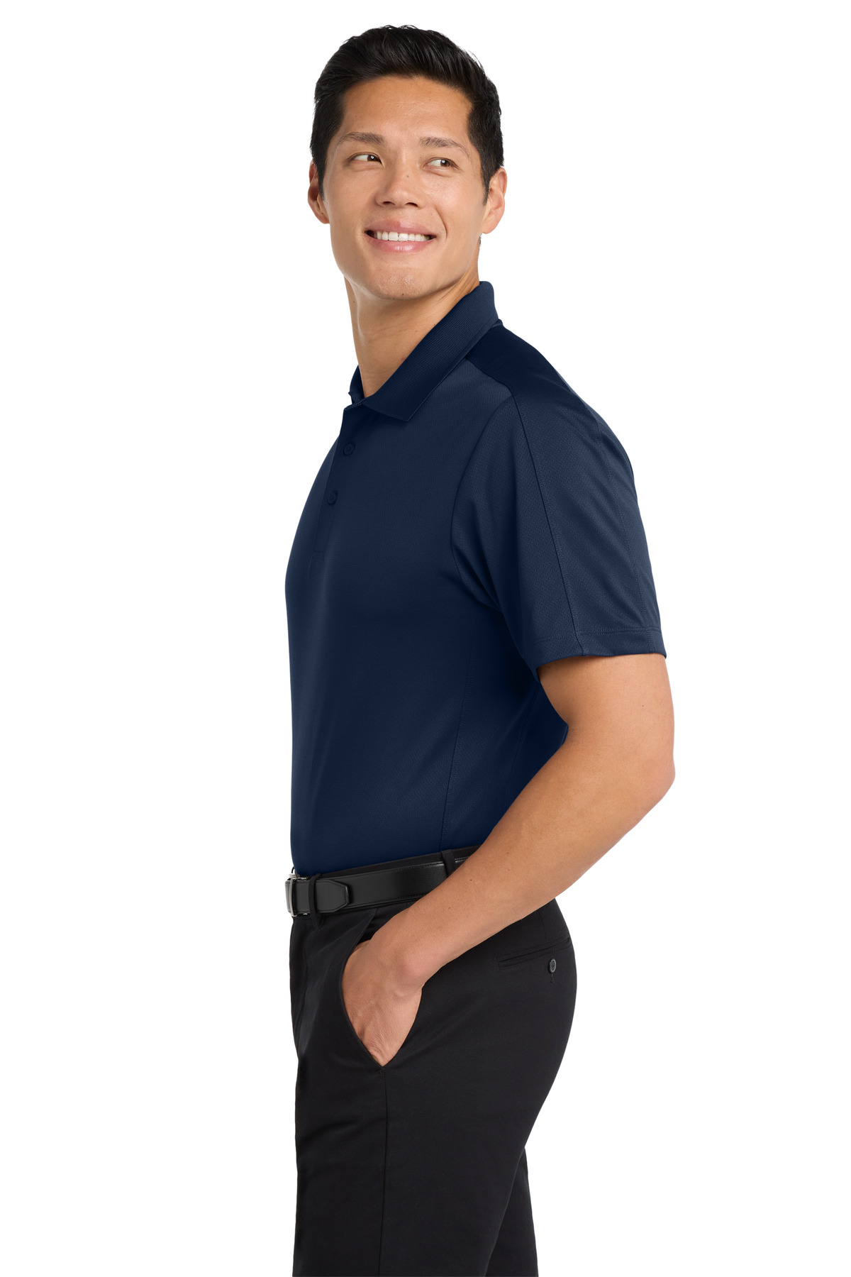 Port Authority Diamond Jacquard Polo. K569