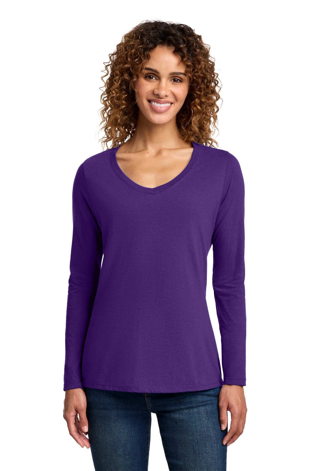 Port & Co LPC450VLS swatch in Team Purple