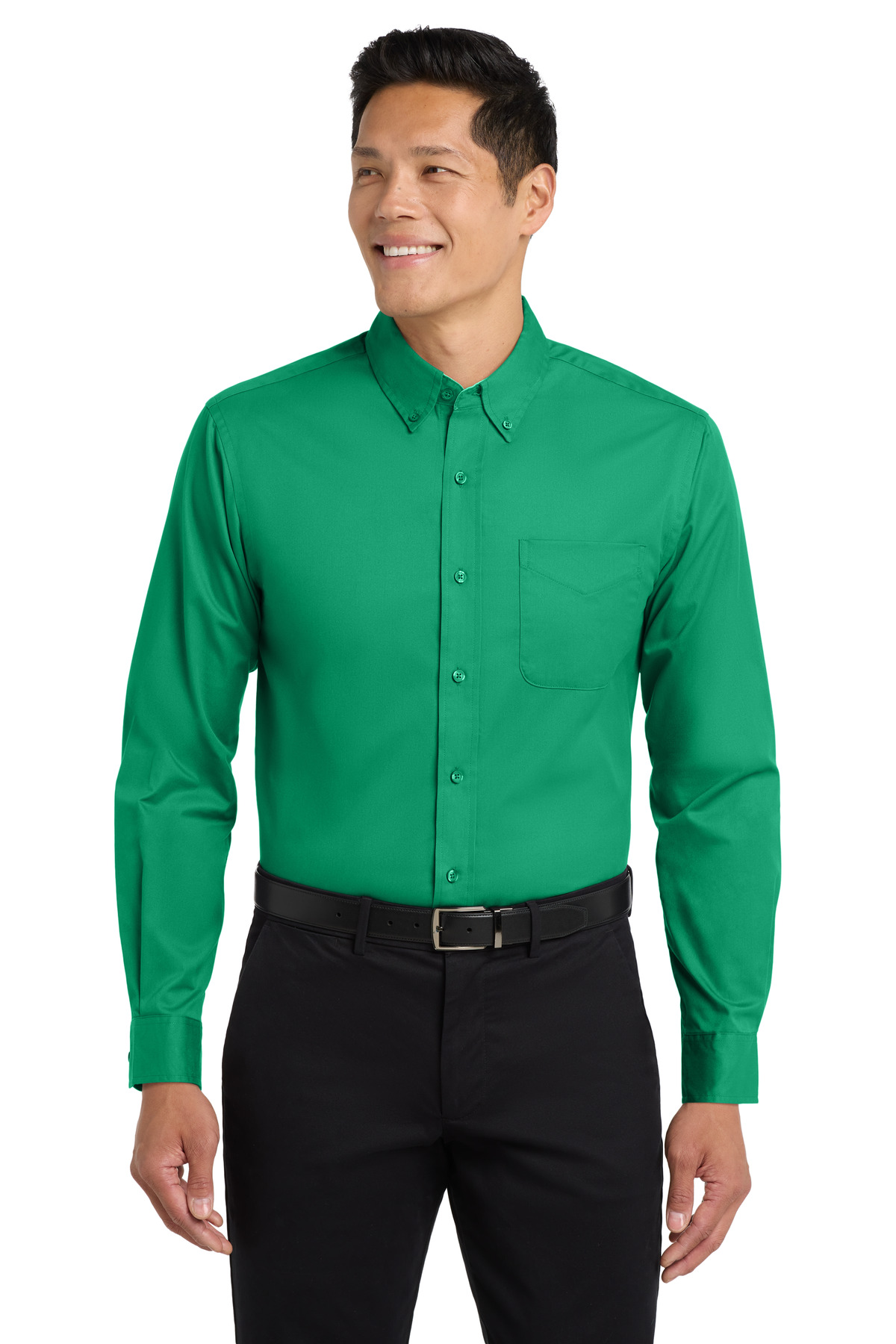 Port Authority ®  Long Sleeve Easy Care Shirt S608 - Front Model