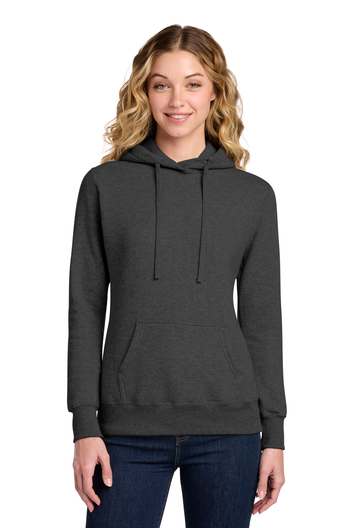 Port & Co Women's Core Fleece Pullover Hooded Sweatshirt LPC78H