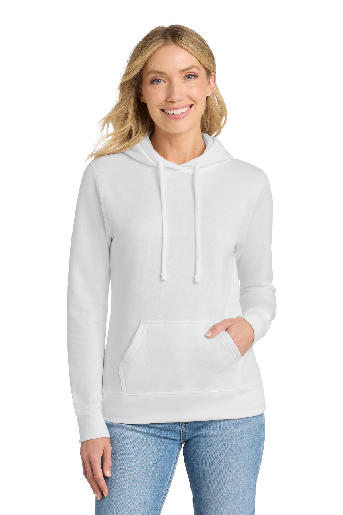 Port &#38; Co Women&#39;s Core Fleece Pullover Hooded Sweatshirt-Port & Company