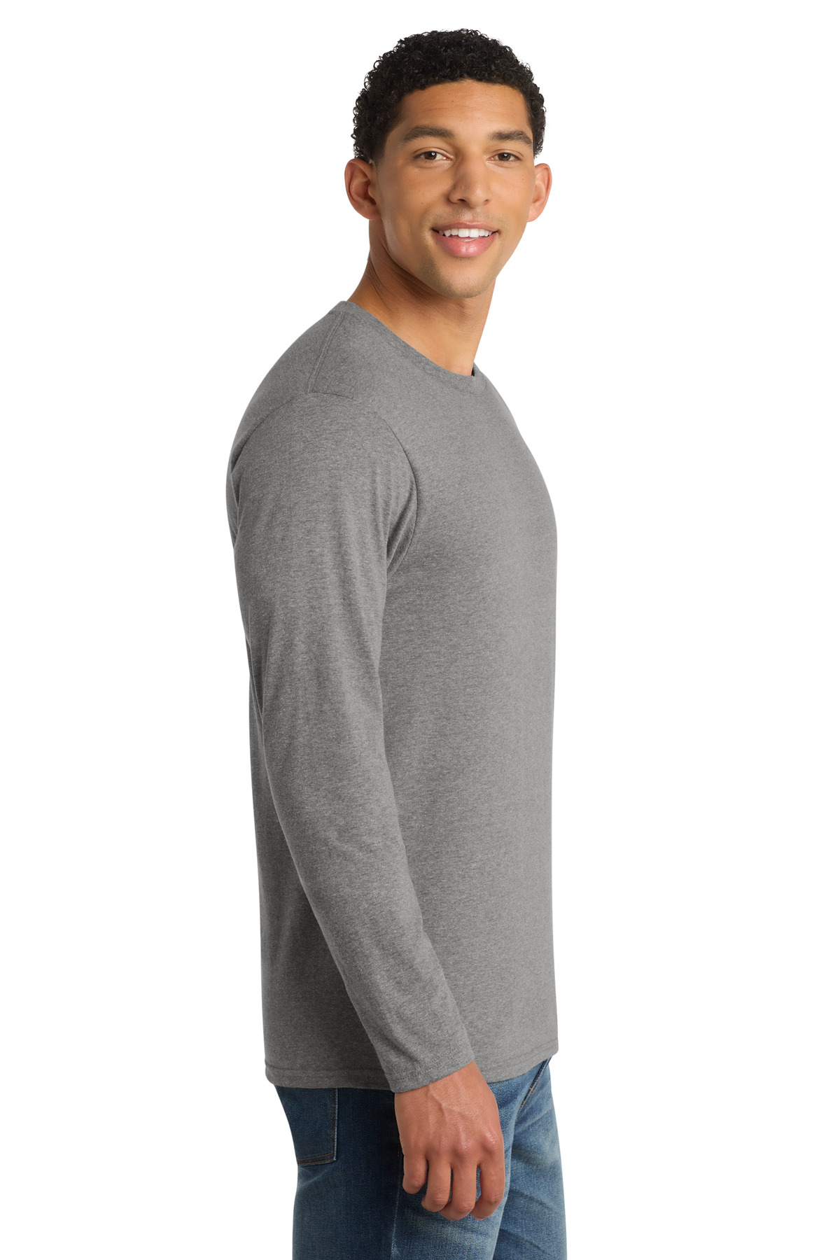 Port & Co Long Sleeve Fan Favorite Blend Tee. PC455LS