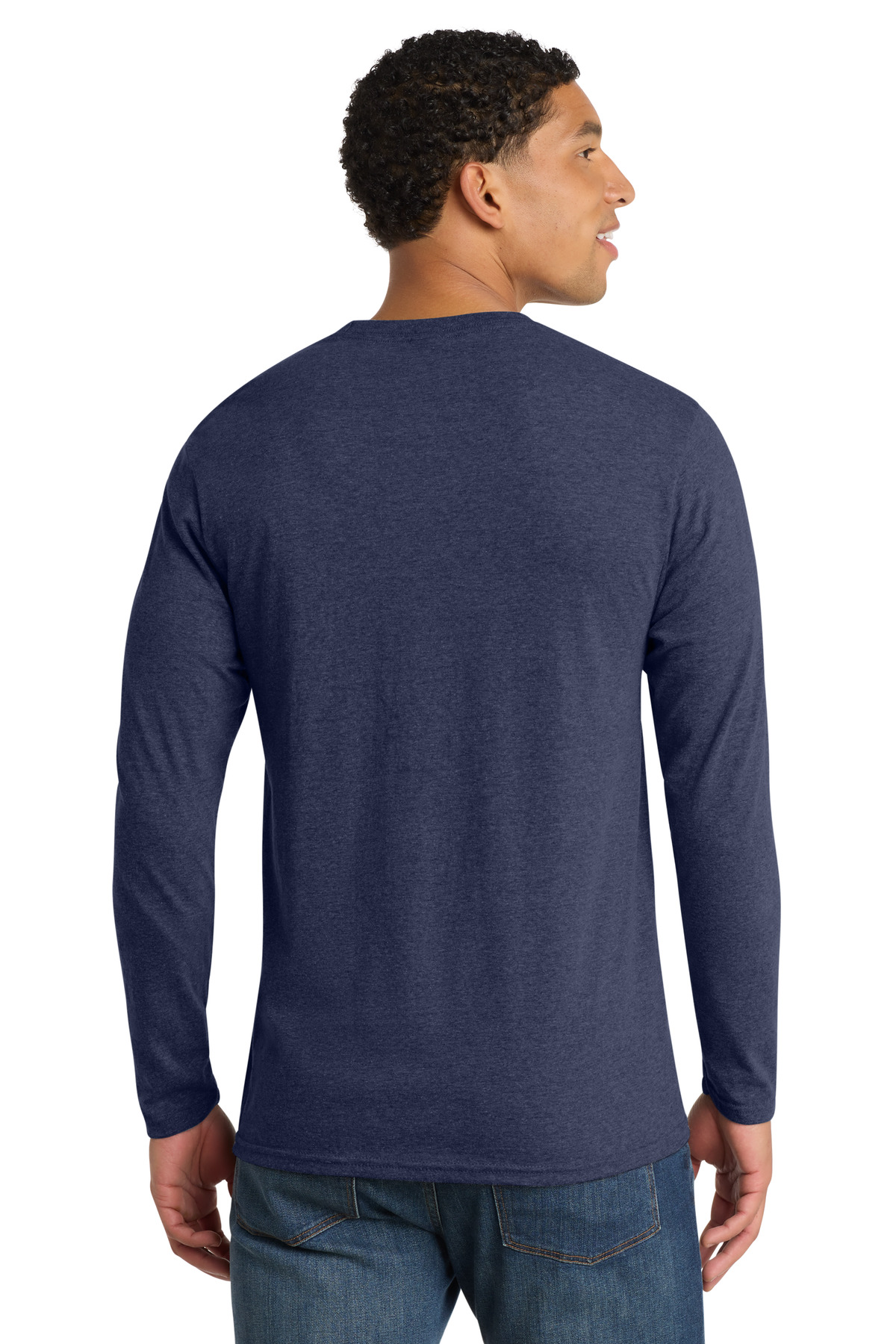 Port & Co Long Sleeve Fan Favorite Blend Tee. PC455LS