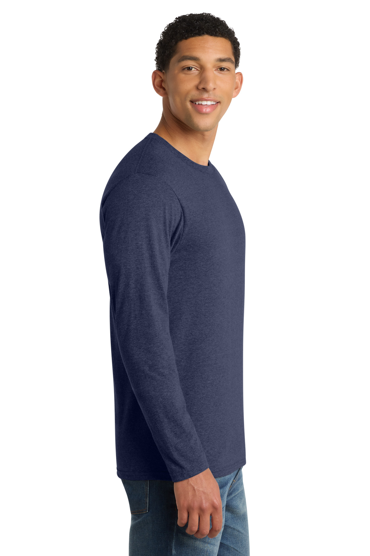 Port & Co Long Sleeve Fan Favorite Blend Tee. PC455LS
