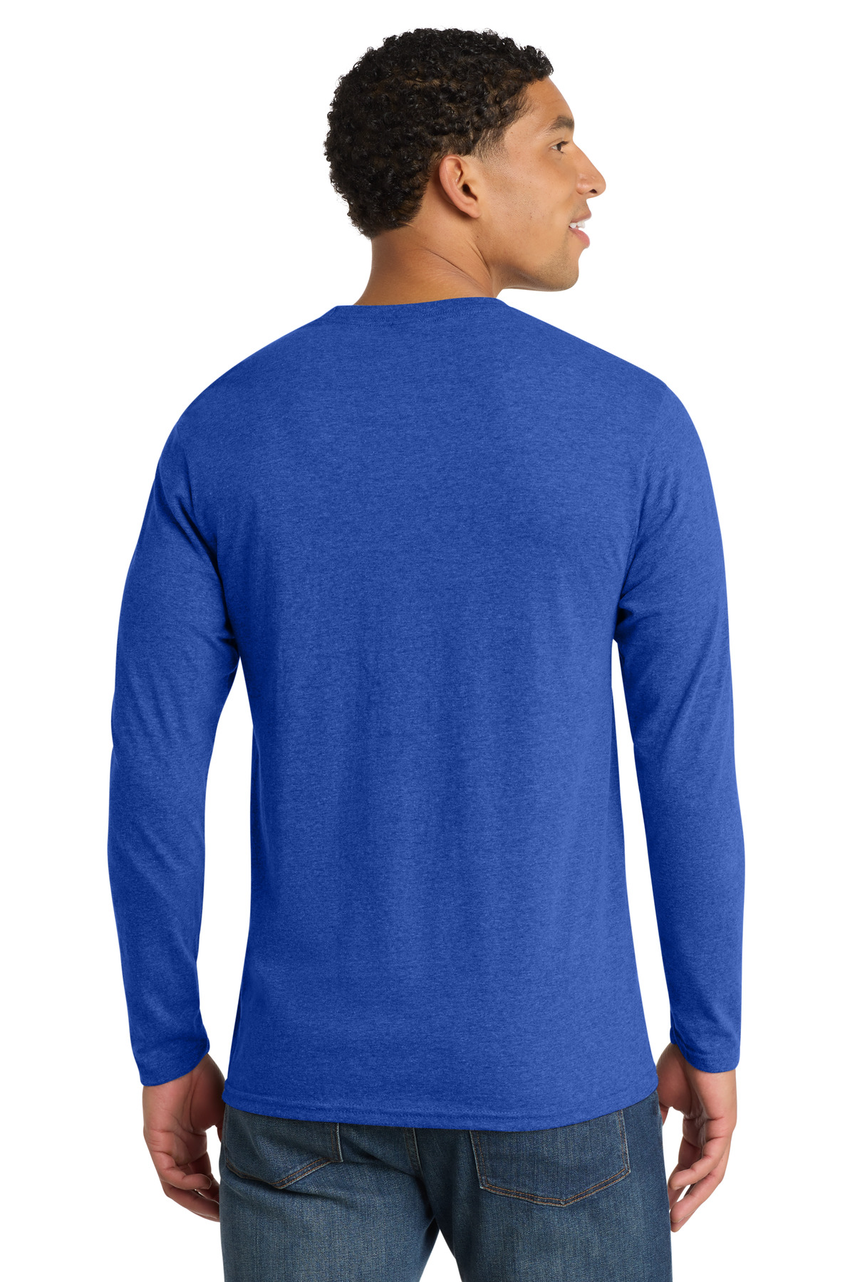Port & Co Long Sleeve Fan Favorite Blend Tee. PC455LS