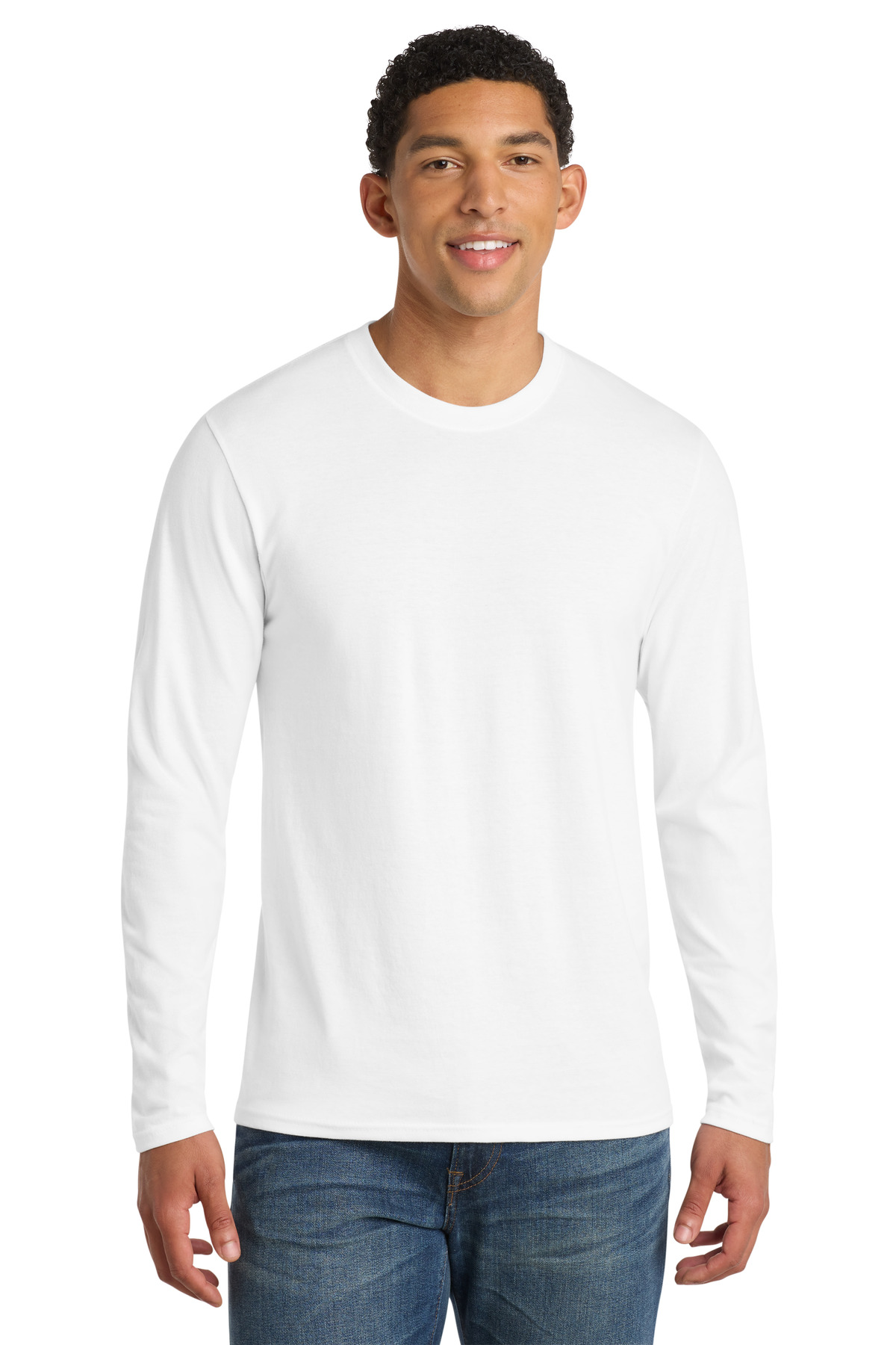 Port & Co Long Sleeve Fan Favorite Blend Tee-Port & Company