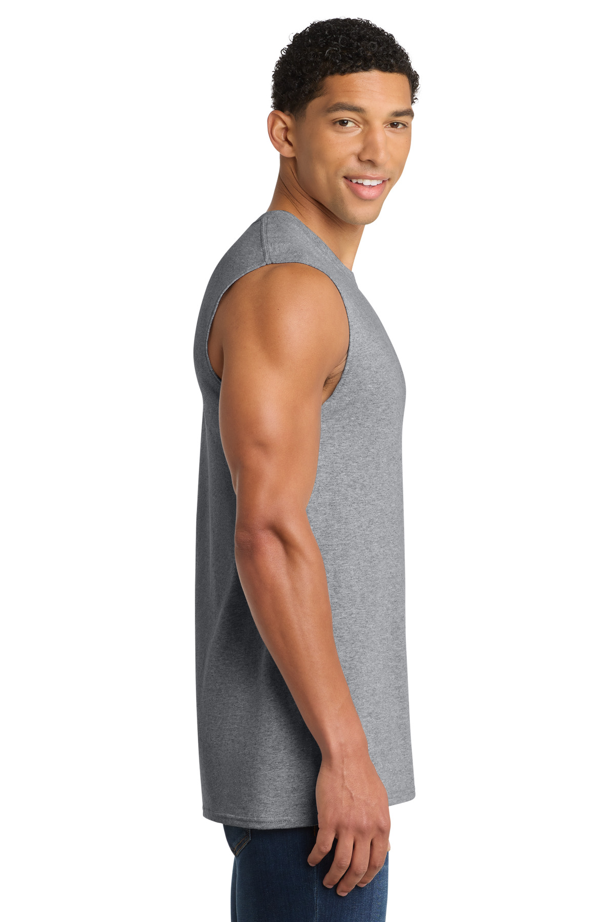 Port & Co Core Cotton Sleeveless Tee. PC54SL
