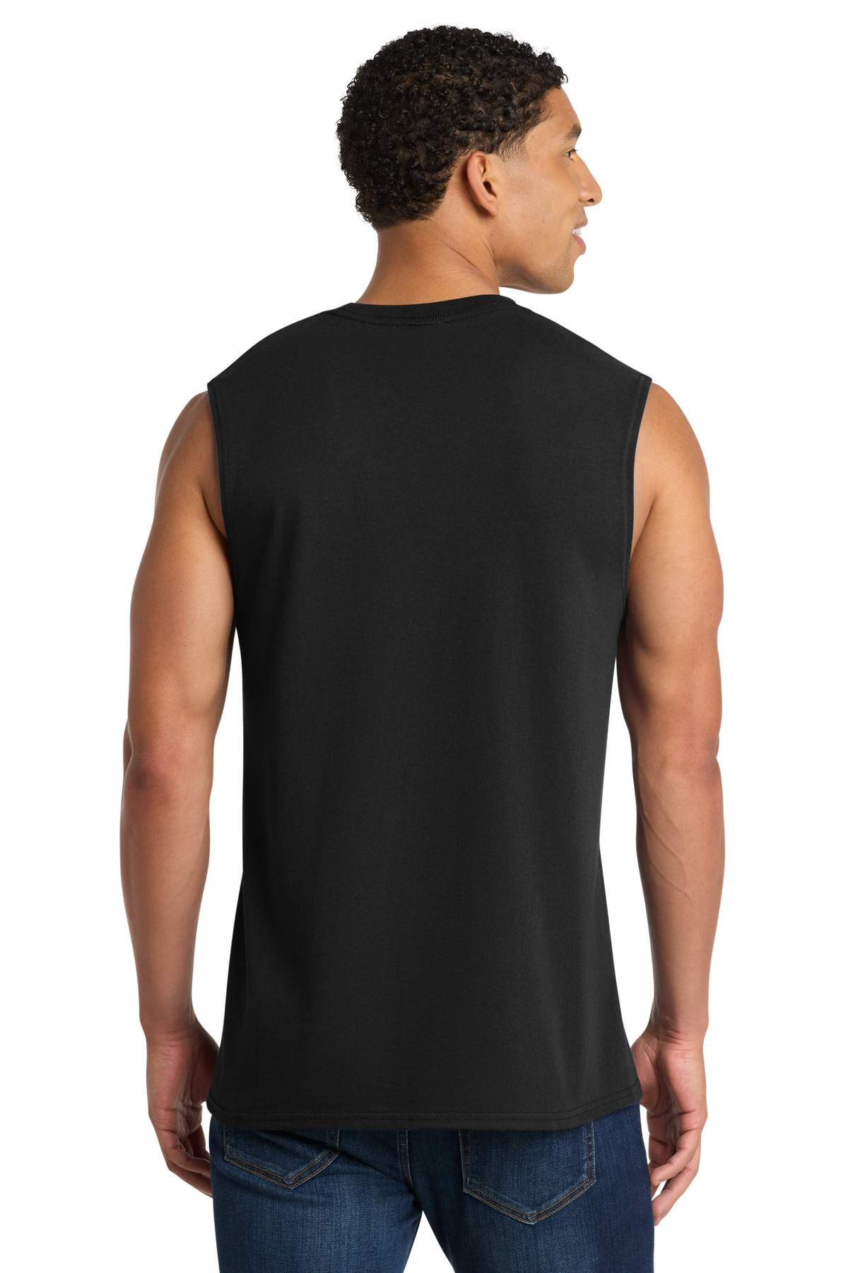 Port & Co Core Cotton Sleeveless Tee. PC54SL
