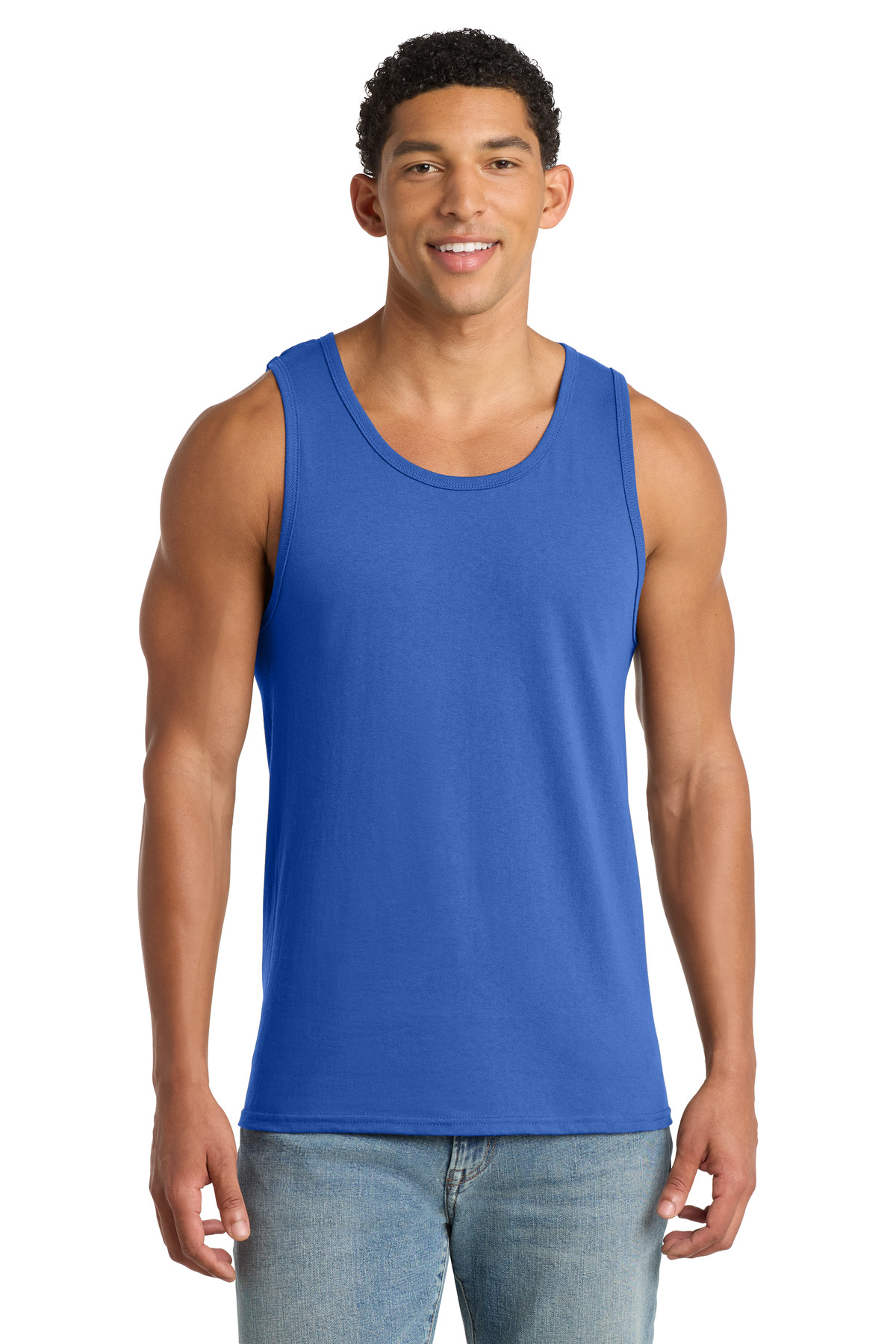 Core Cotton Tank Top - Royal