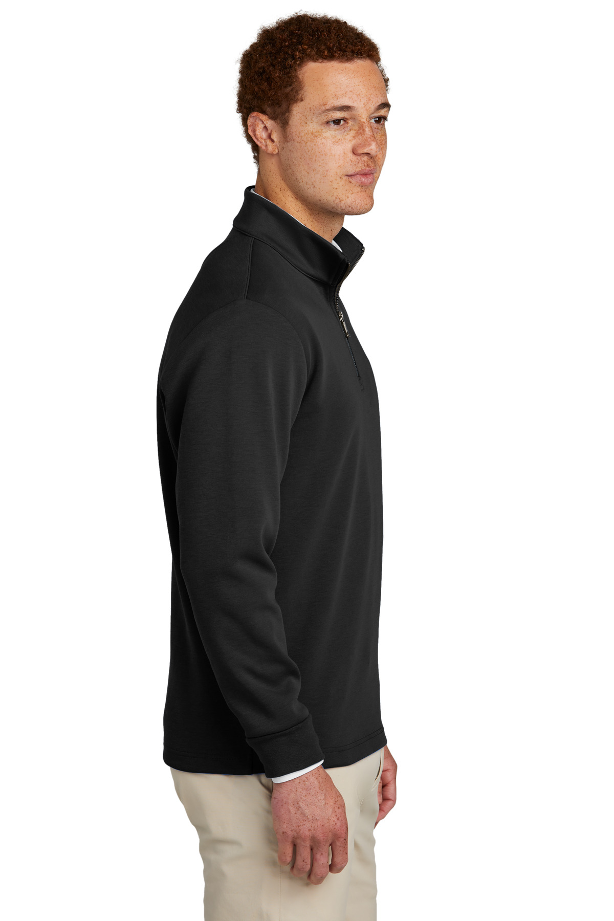 Brooks Brothers Double-Knit 1/4-Zip BB18206