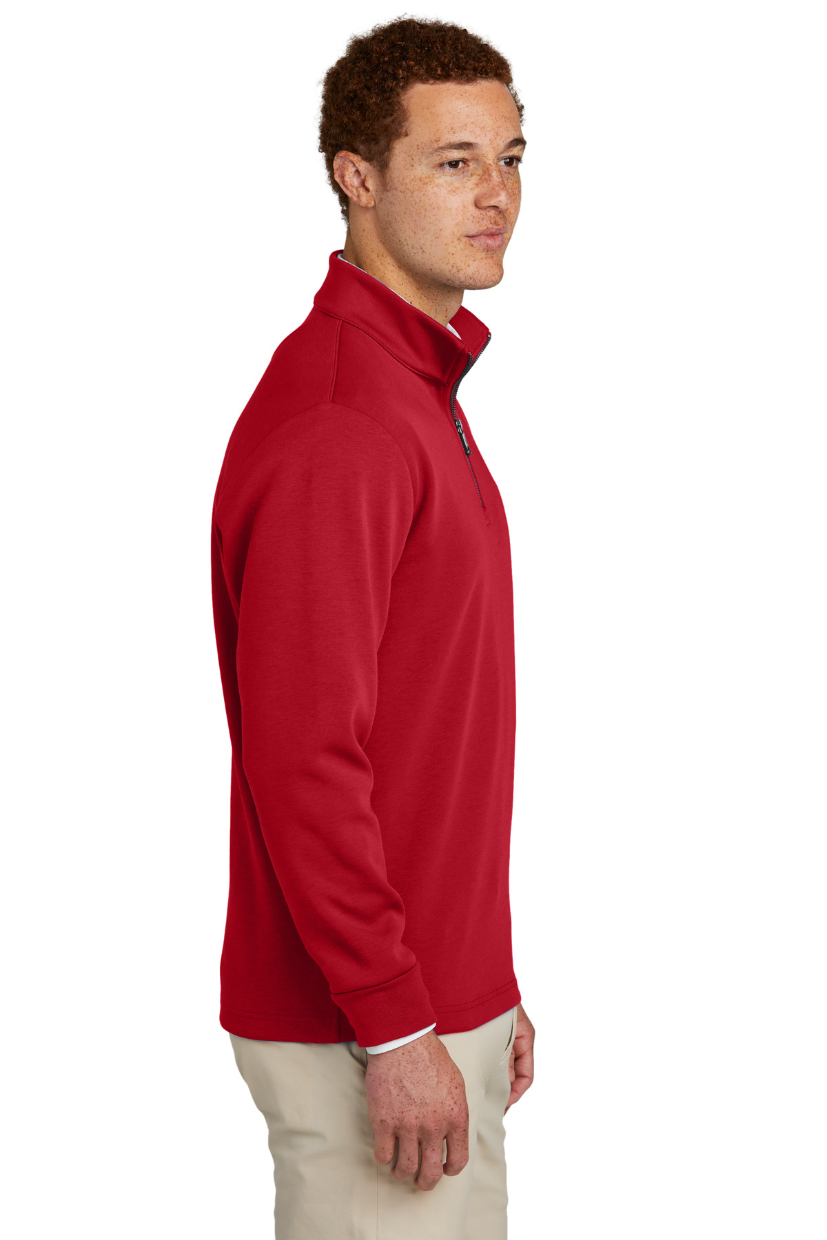 Brooks Brothers Double-Knit 1/4-Zip BB18206