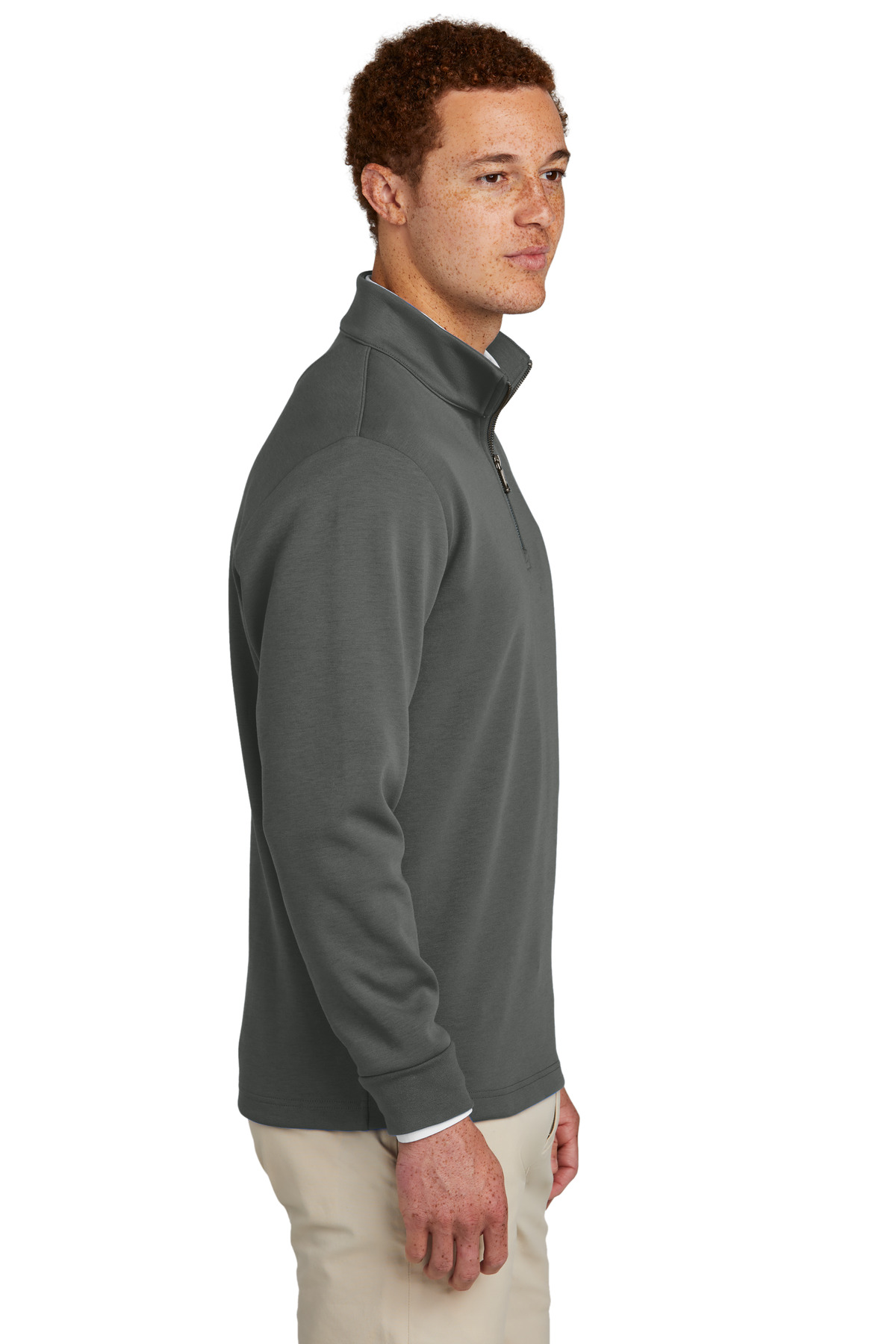 Brooks Brothers Double-Knit 1/4-Zip BB18206
