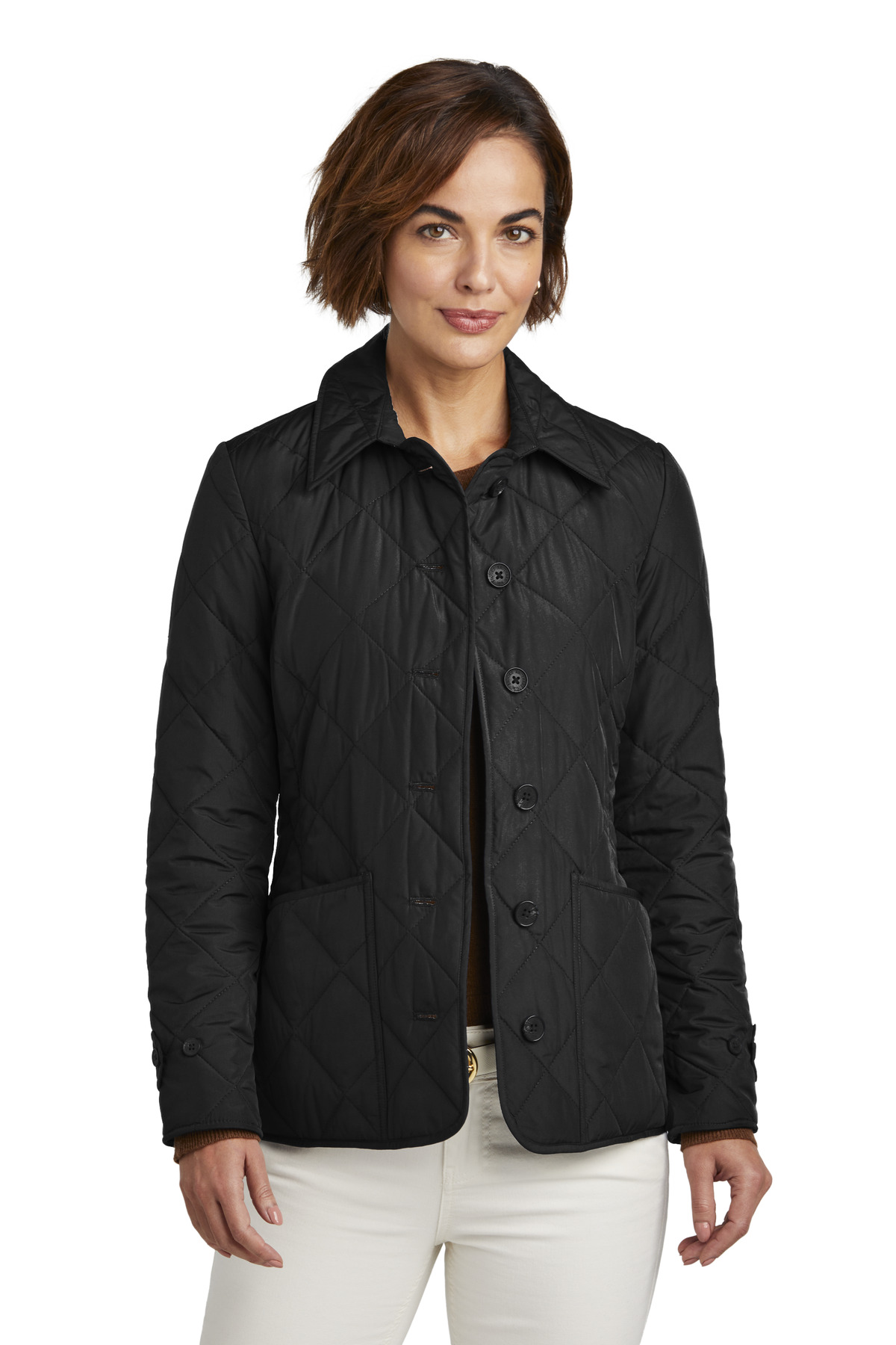 Brooks Brothers Women&#8216;s Quilted Jacket-Brooks Brothers