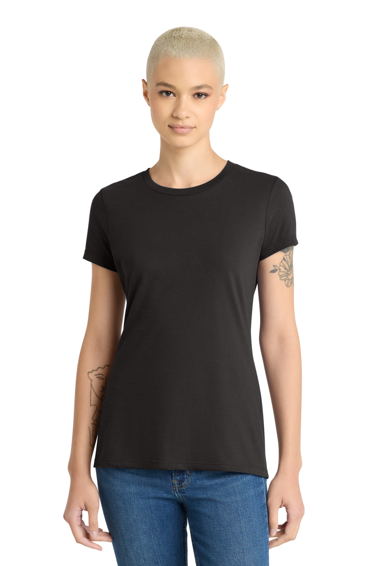 District ® Women's Very Important Tee ® . DT6002 - Black