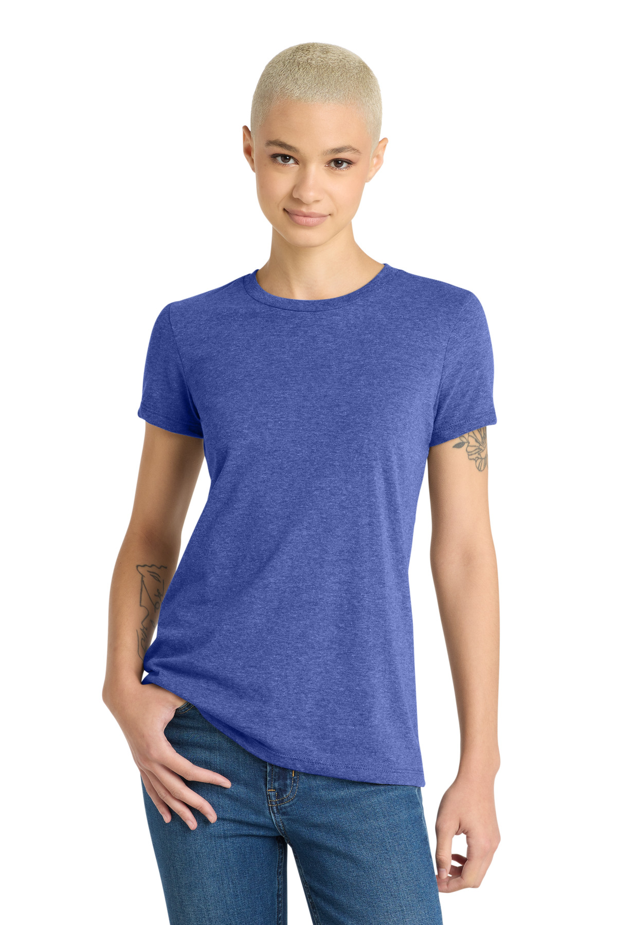 District ® Women's Very Important Tee ® . DT6002 - Royal Frost