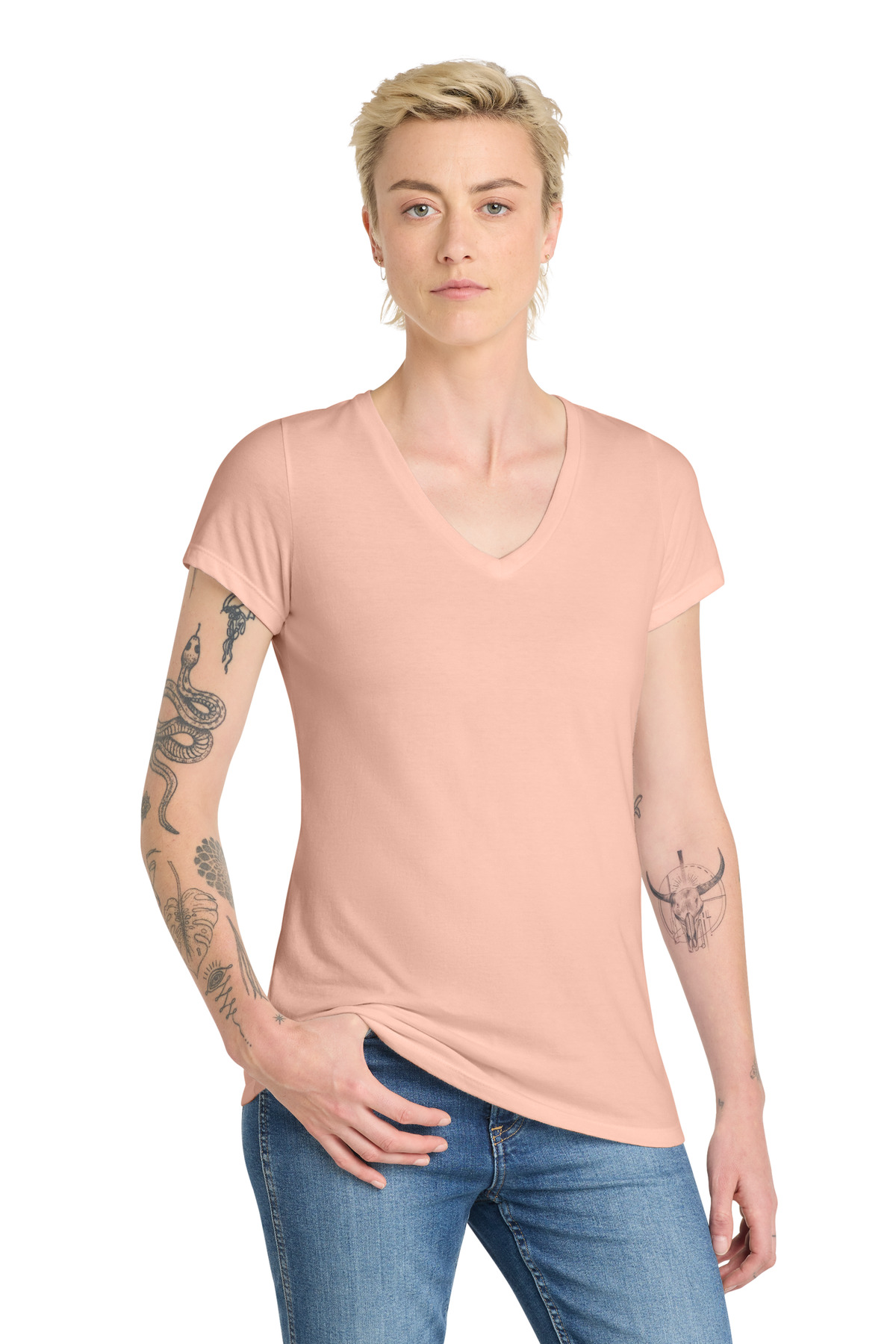 District DT6503 swatch in Dusty Peach