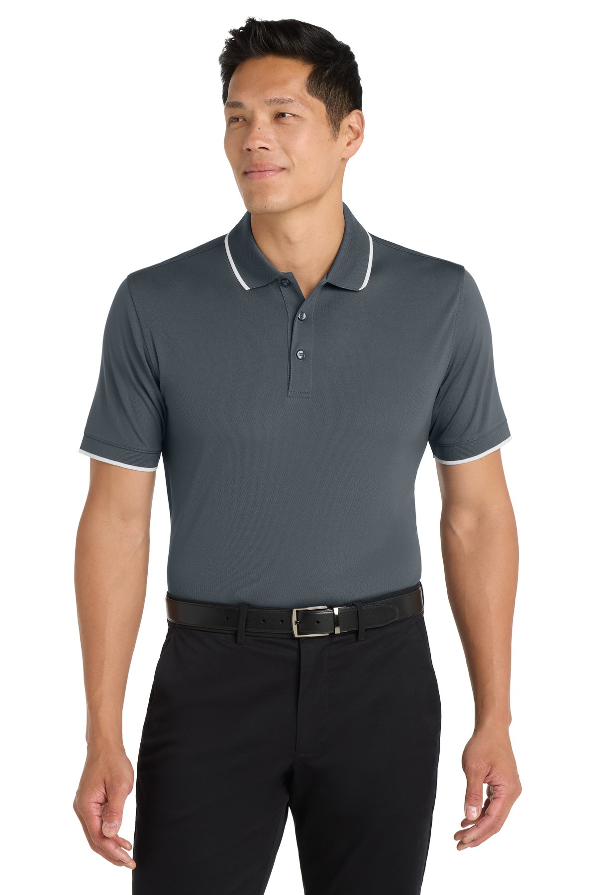 Port Authority Dry Zone UV Micro-Mesh Tipped Polo. K111