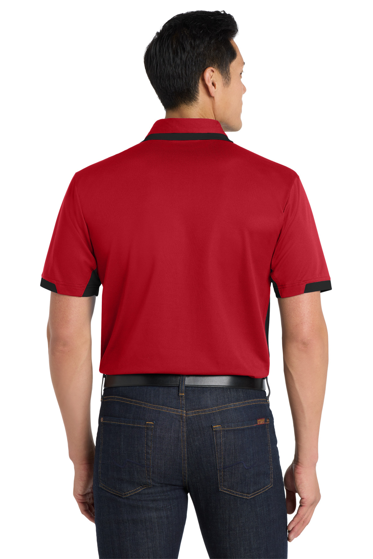 Port Authority Dry Zone Colorblock Ottoman Polo. K524