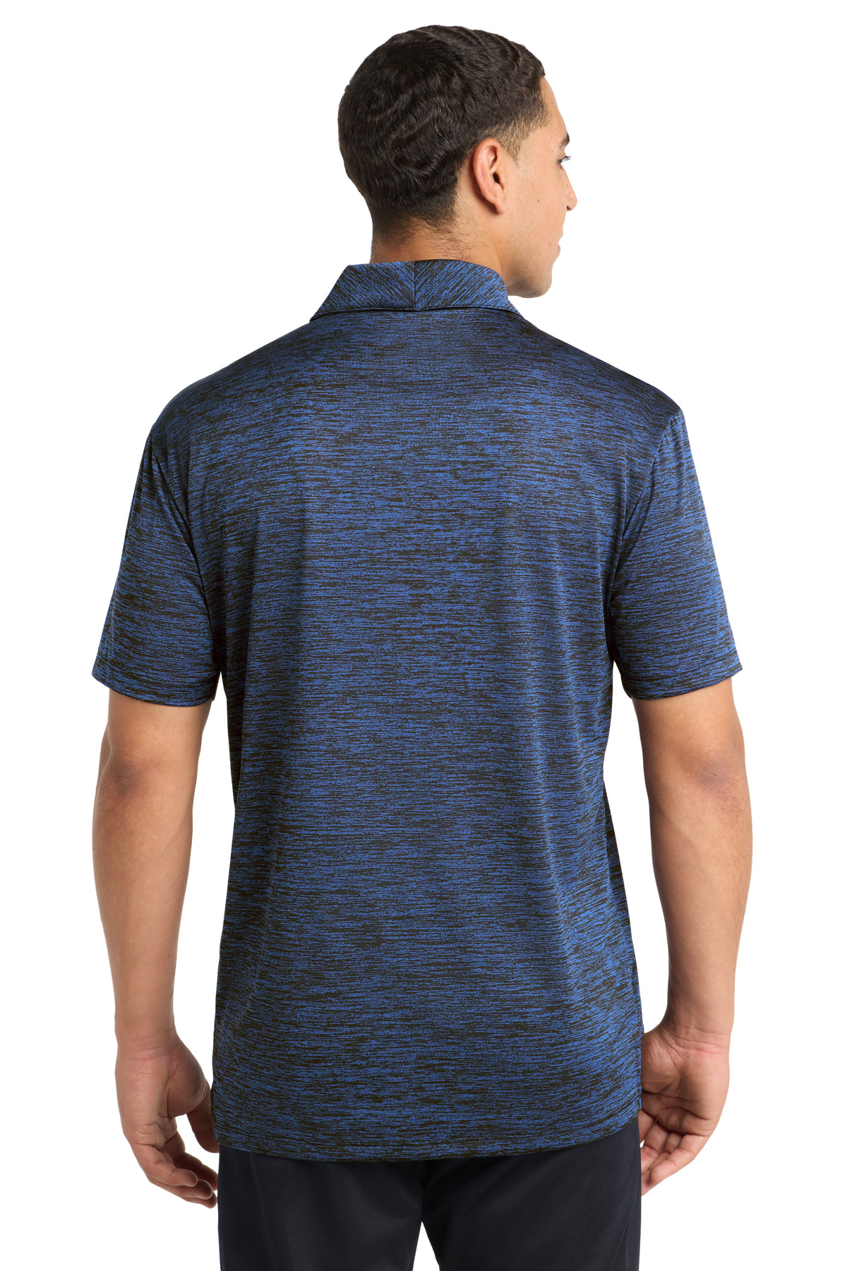 Sport-Tek PosiCharge Electric Heather Polo. ST590