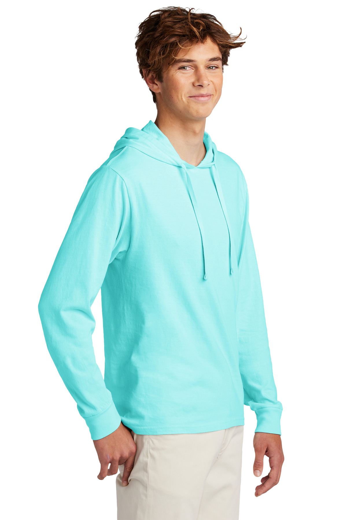 Port & Co Beach Wash Garment-Dyed Pullover Hooded Tee PC099H