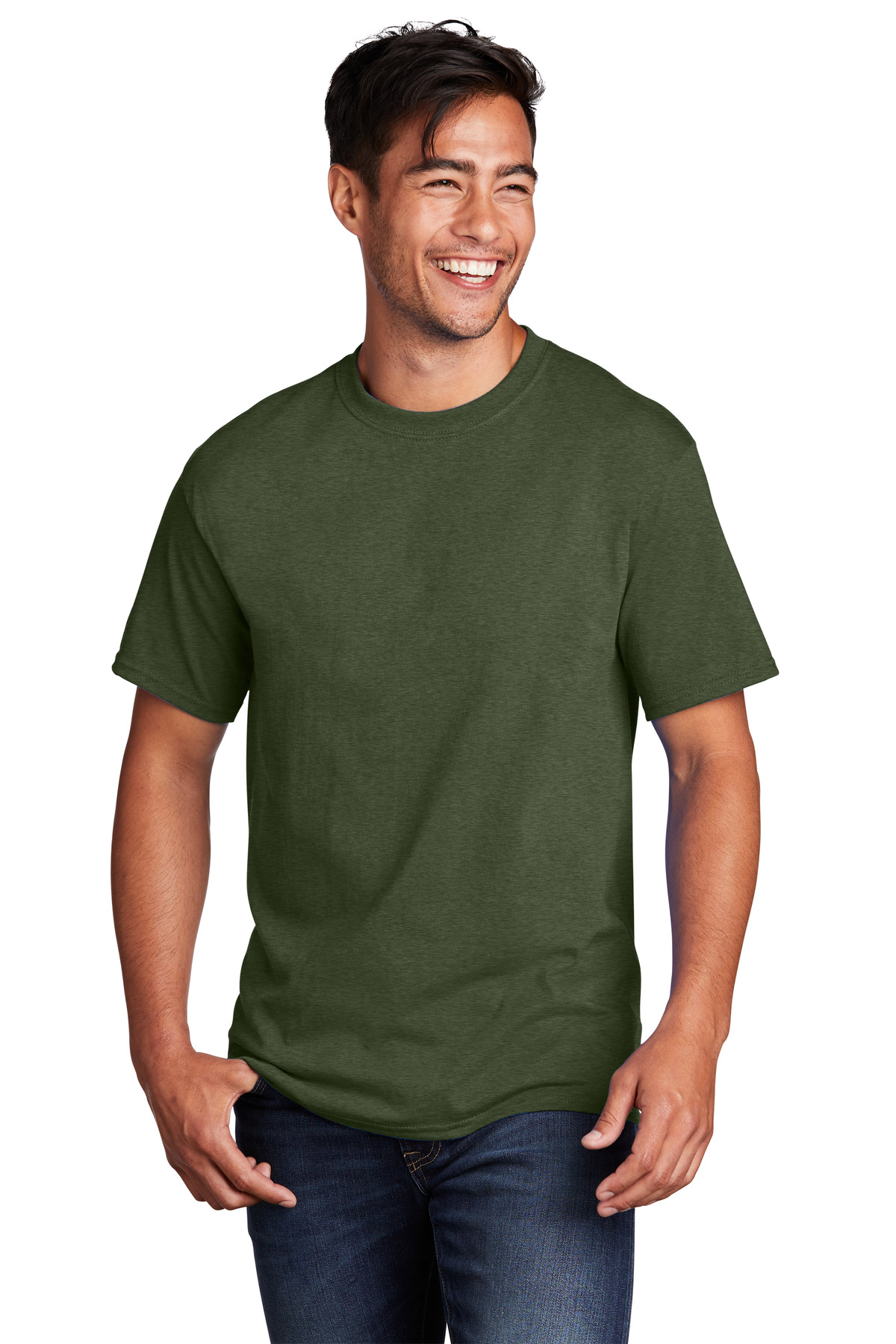 Olive Drab Green Heather