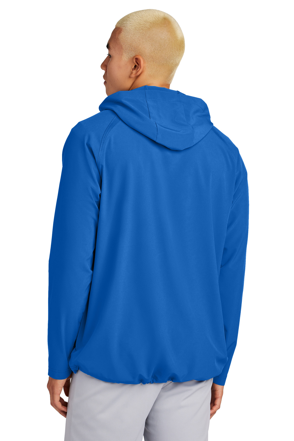 Sport-Tek Repeat 1/2-Zip Long Sleeve Hooded Jacket JST488