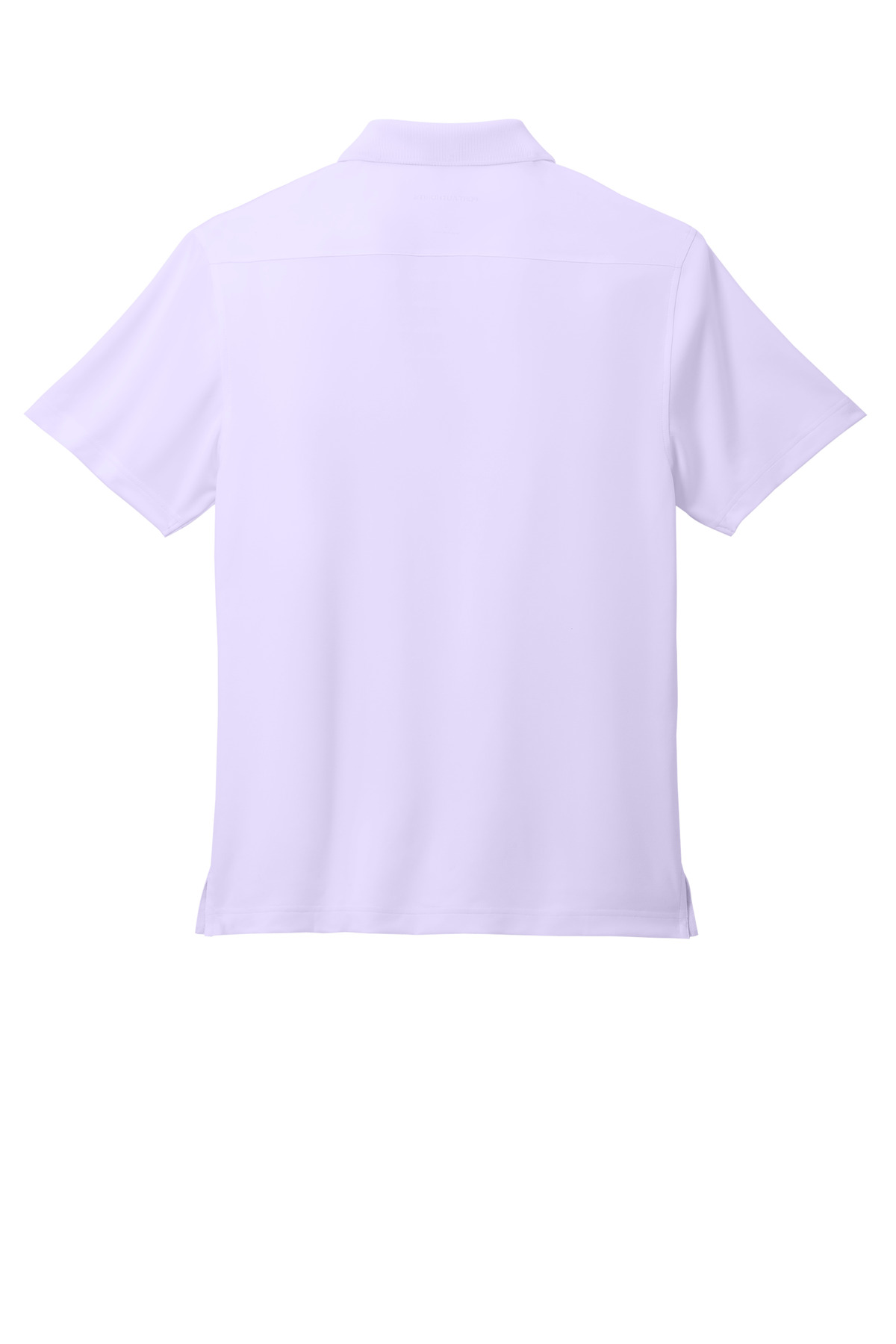 Port Authority City Stretch Flat Knit Polo K683 in Bright Lavender — Back
