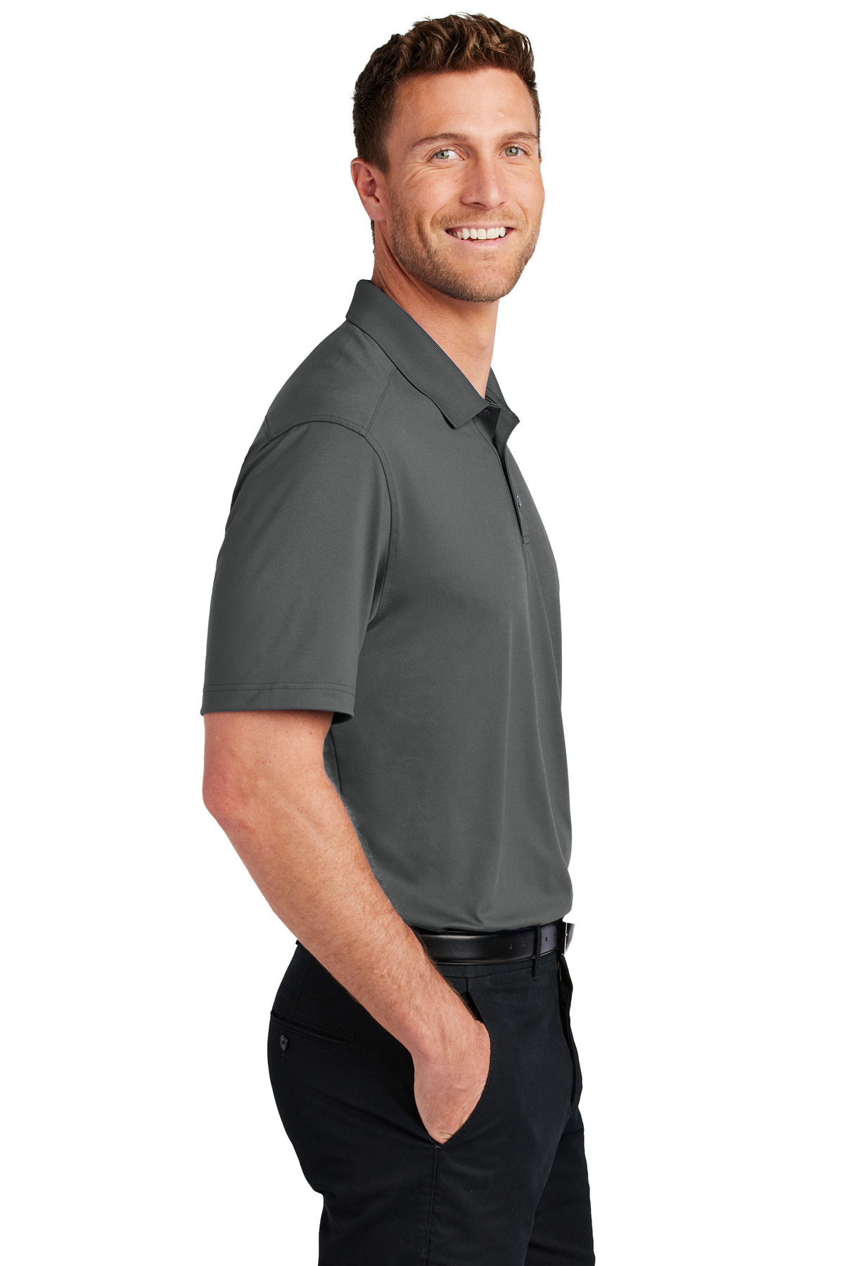Port Authority City Stretch Flat Knit Polo K683