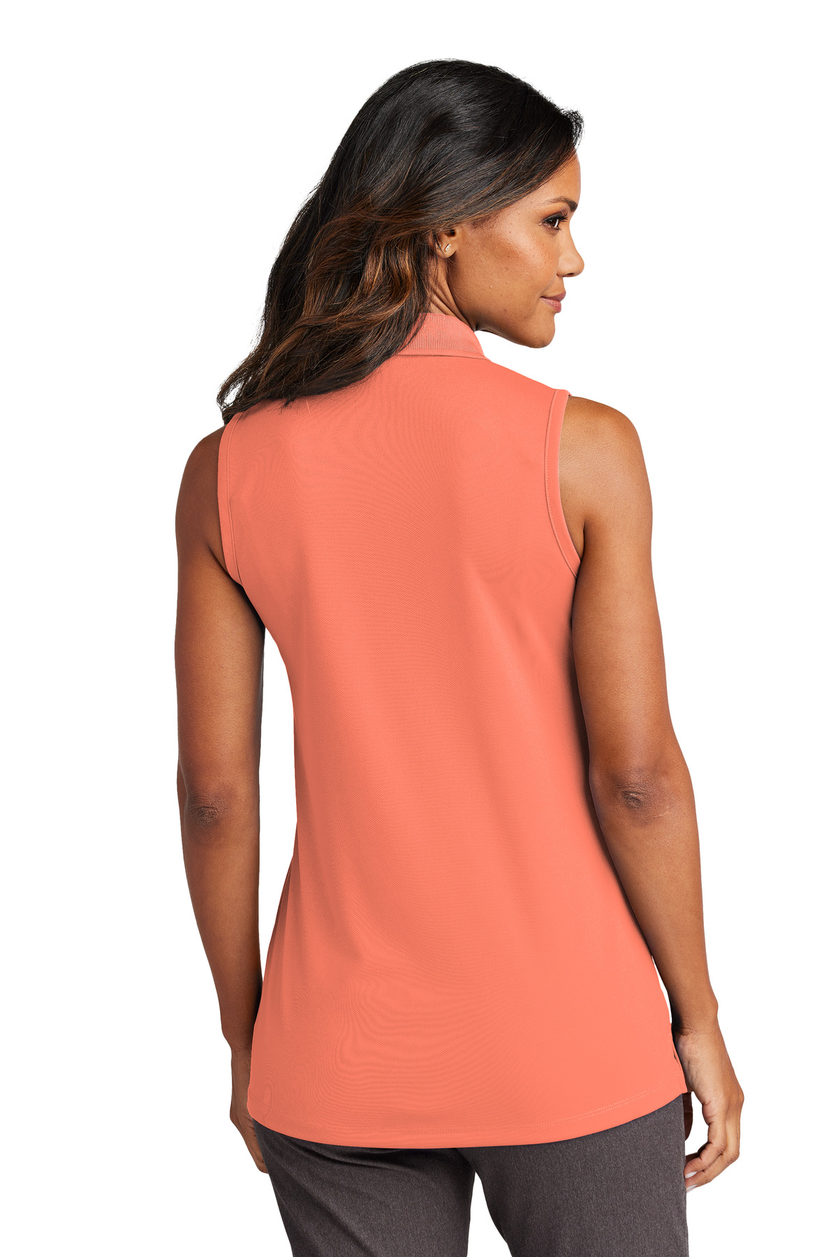 Port Authority Women's Dry Zone UV Micro-Mesh Sleeveless Polo LK110SV