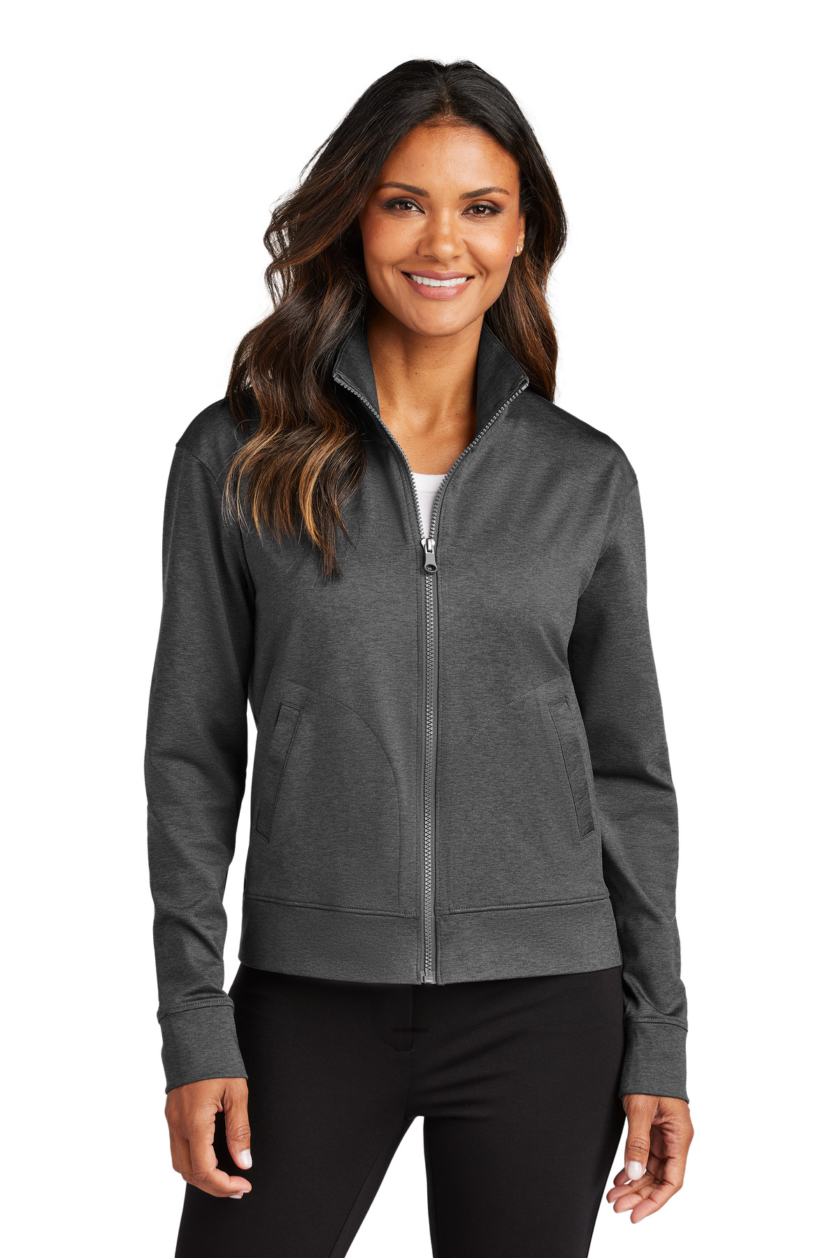 Port Authority ® Women's C-FREE ® Double Knit Full-Zip LK881
