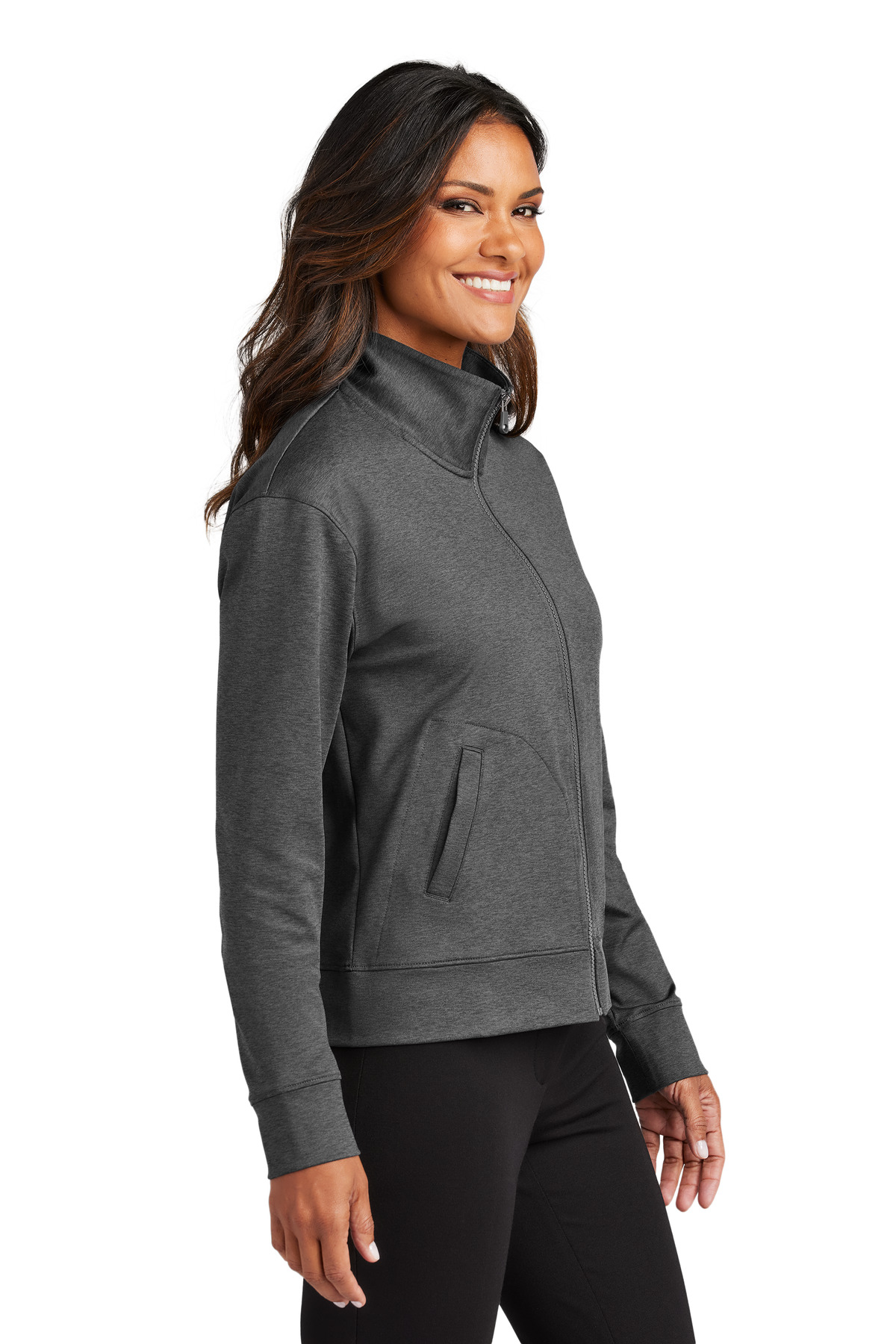 Port Authority Women's C-FREE Double Knit Full-Zip LK881