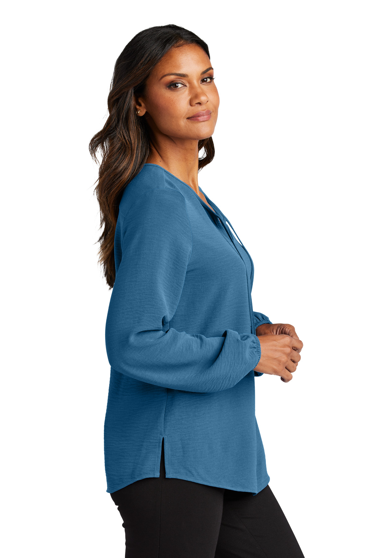 Port Authority Women's Textured Crepe Blouse LW714