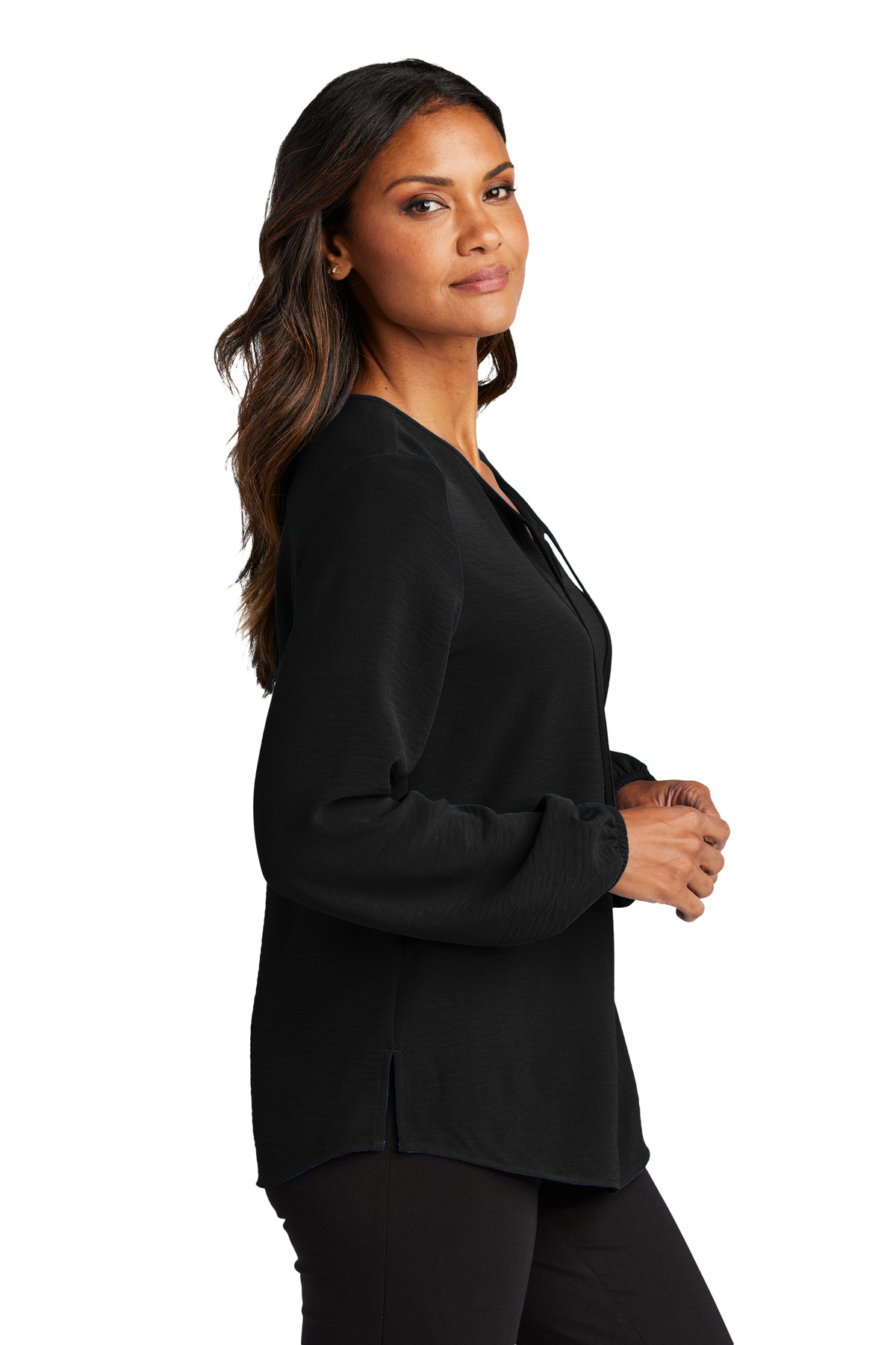 Port Authority Women's Textured Crepe Blouse LW714