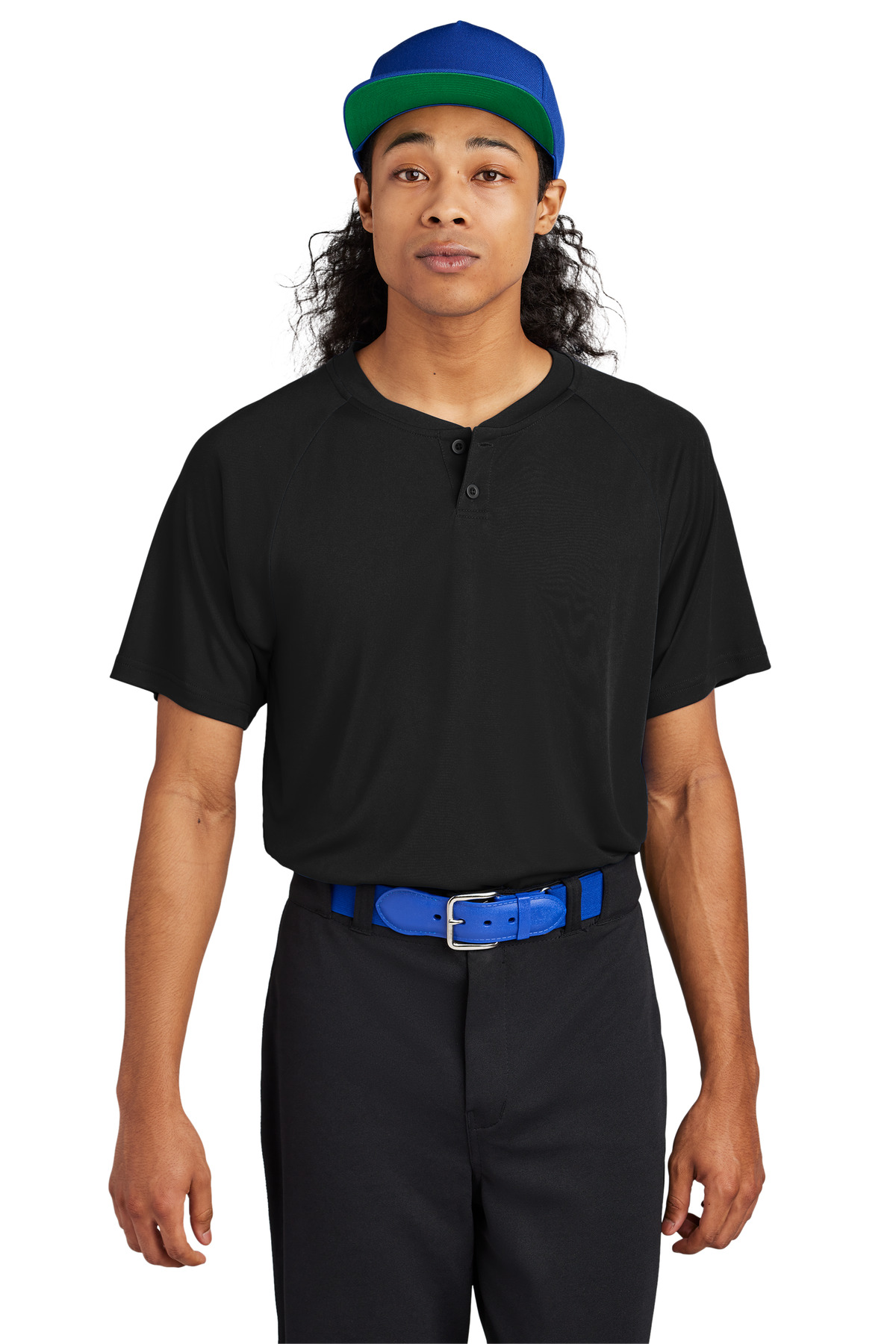 Sport-Tek PosiCharge Competitor 2-Button Henley-