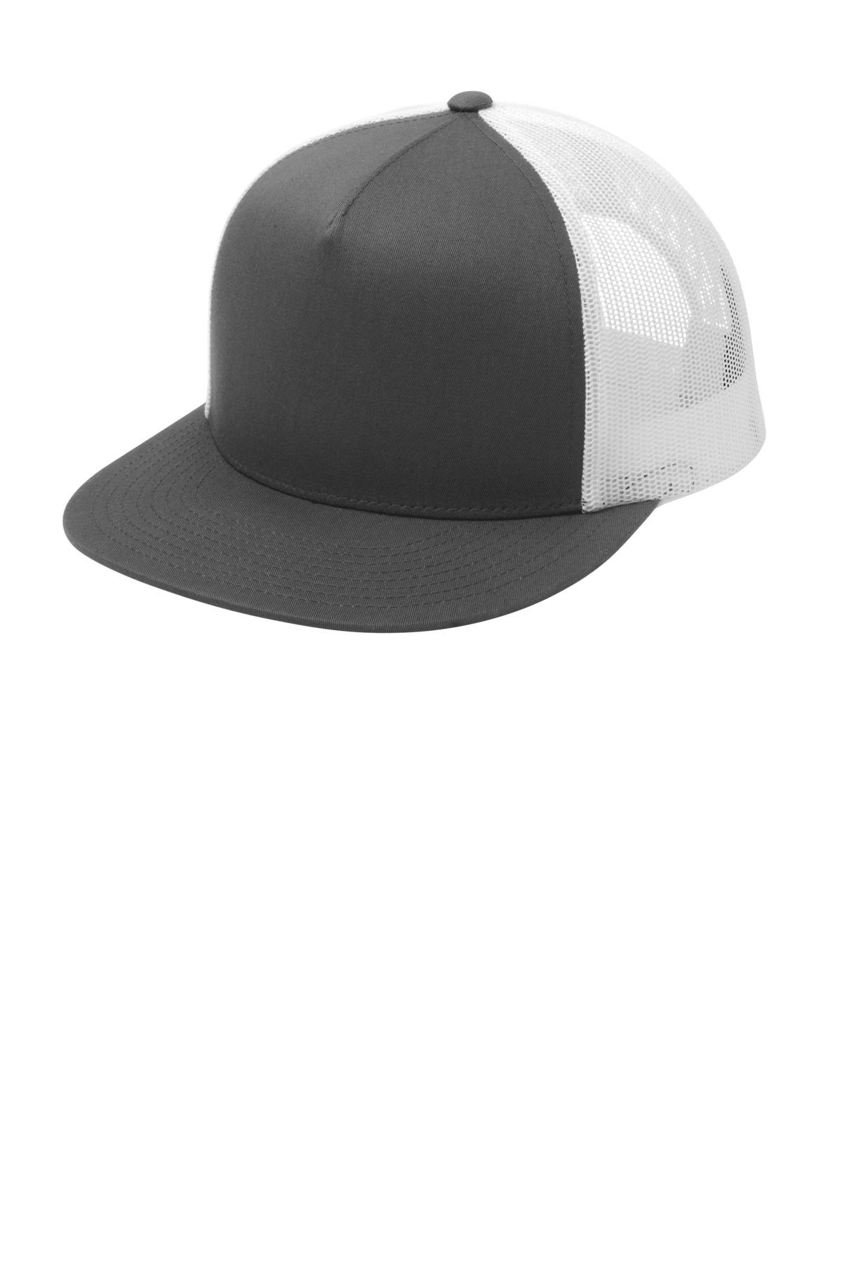 Sport-Tek YP Classics 5-Panel Classic Trucker Mesh Back Cap. STC38