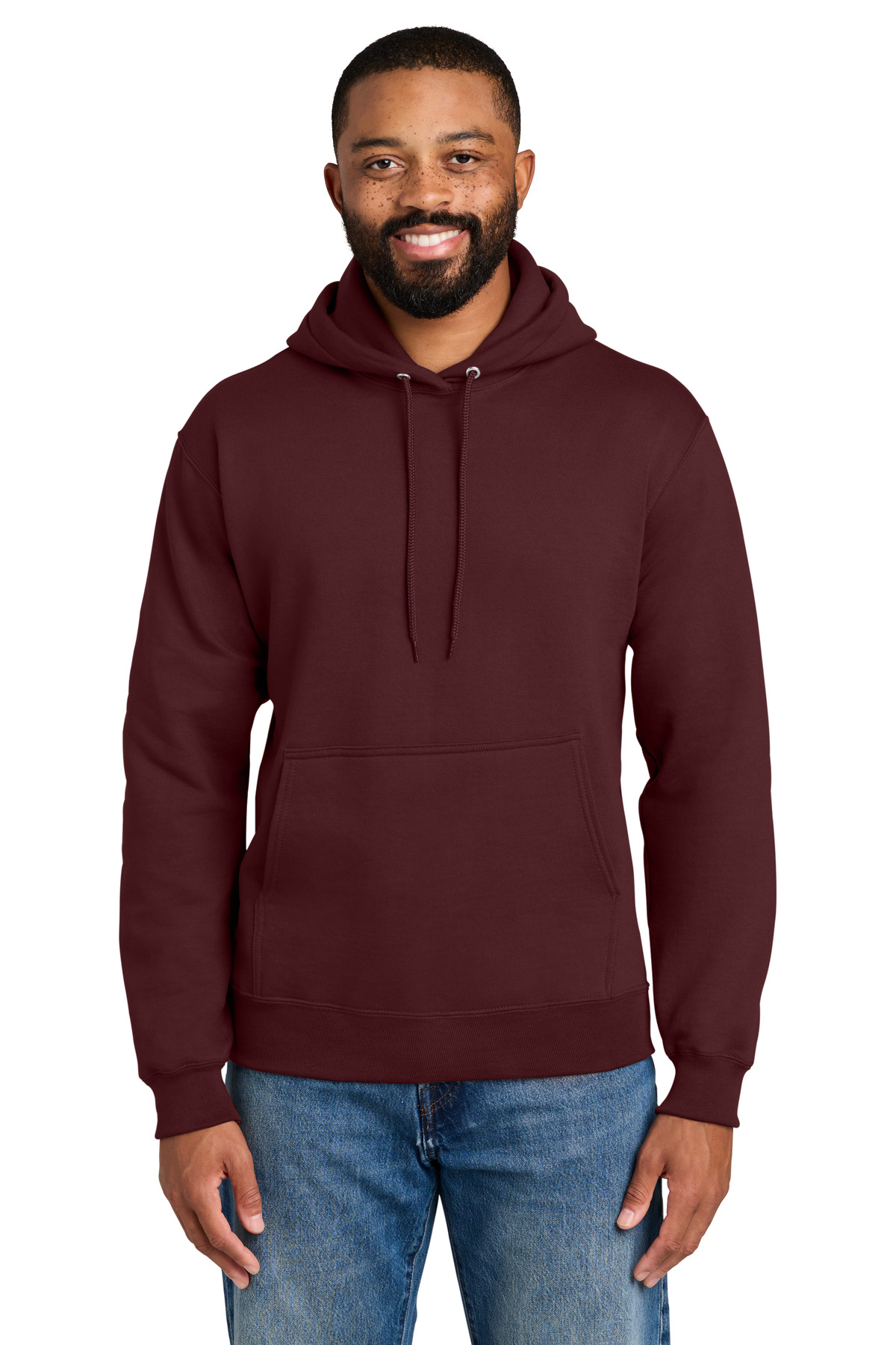 Port & Co PC90HT swatch in Maroon
