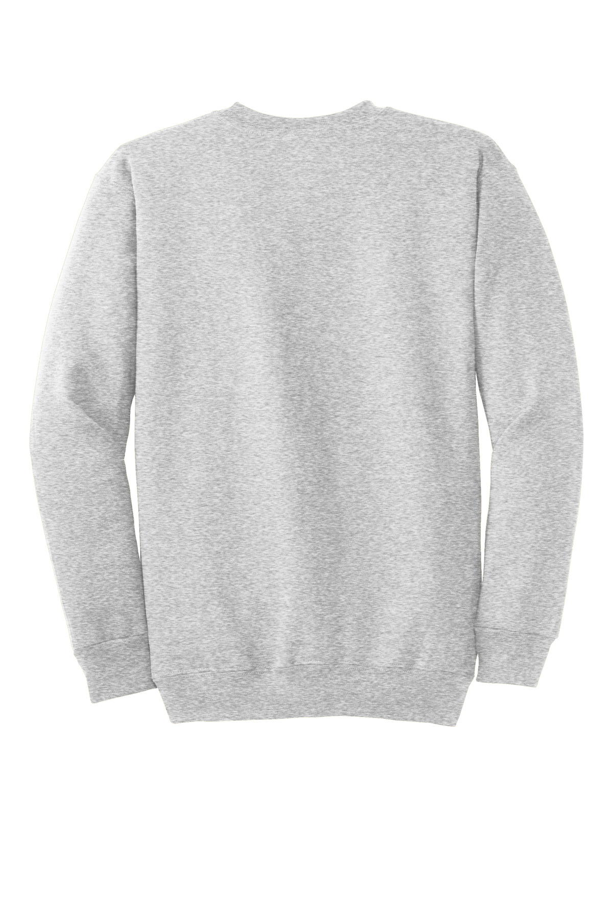 Port & Co Tall Essential Fleece Crewneck Sweatshirt. PC90T in Ash
