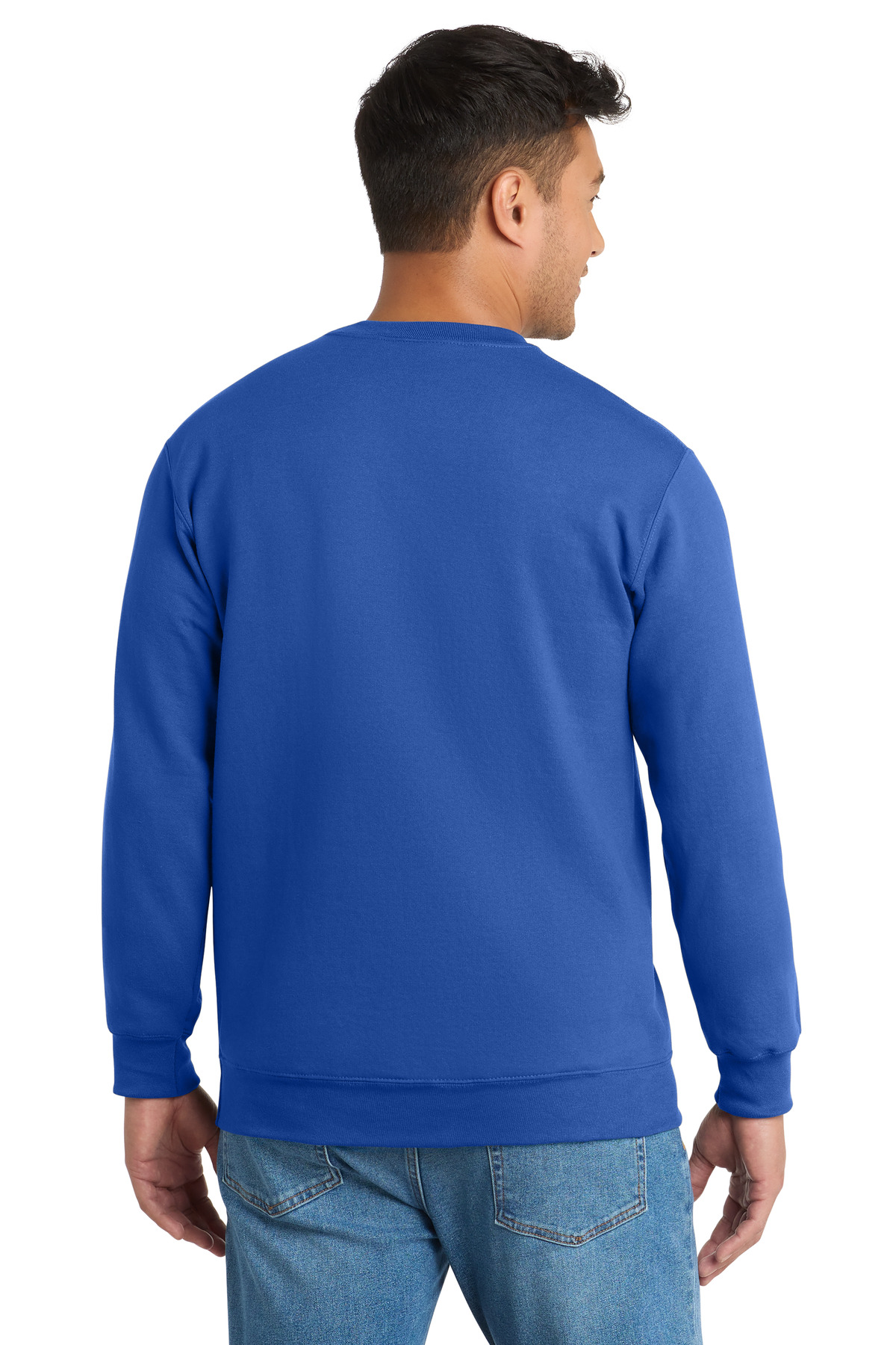 Port & Co Tall Essential Fleece Crewneck Sweatshirt. PC90T