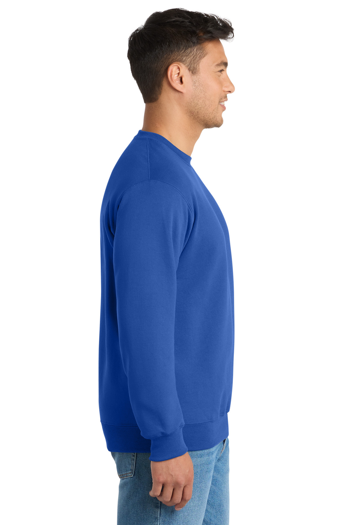Port & Co Tall Essential Fleece Crewneck Sweatshirt. PC90T